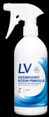LV kodin pintojen desinfiointi 500ml