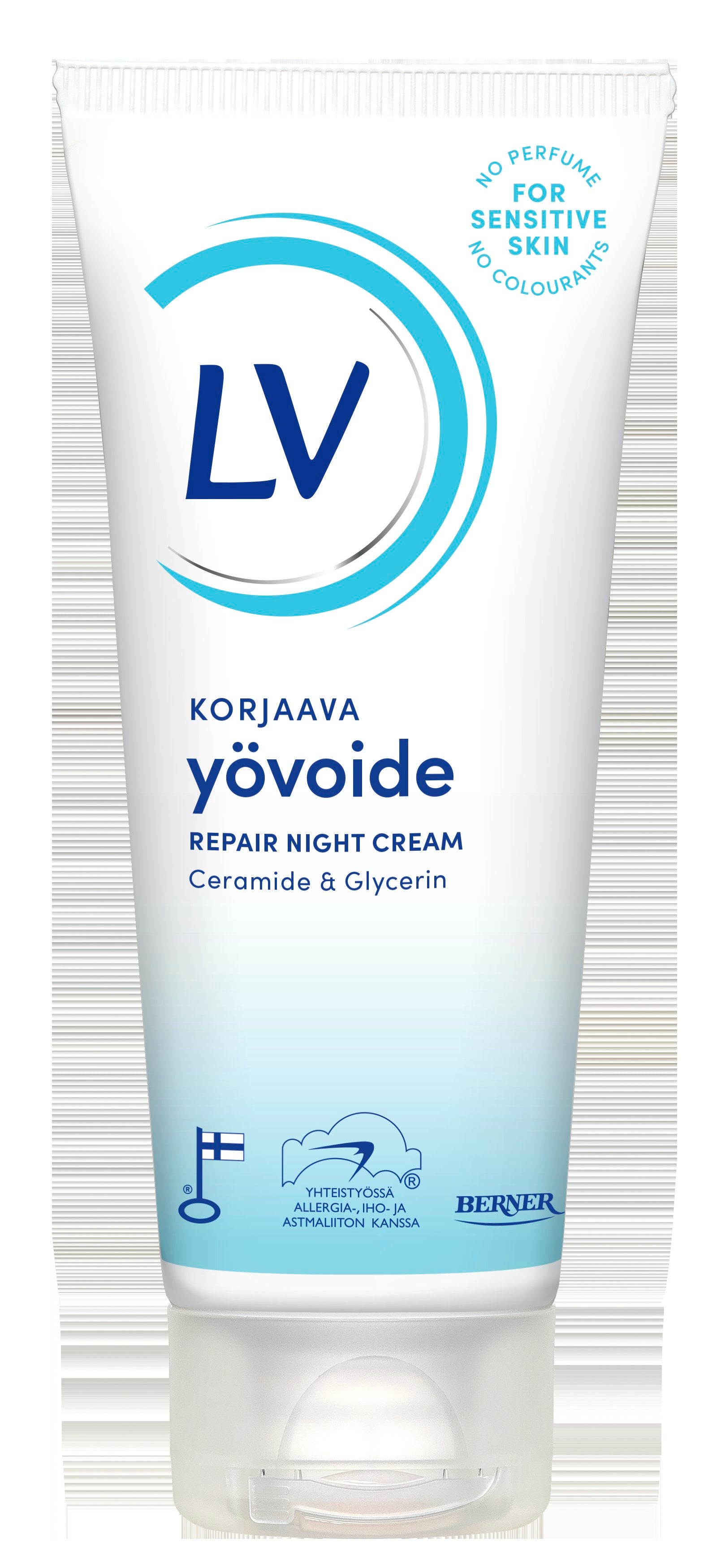 LV 60ml Korjaava yövoide