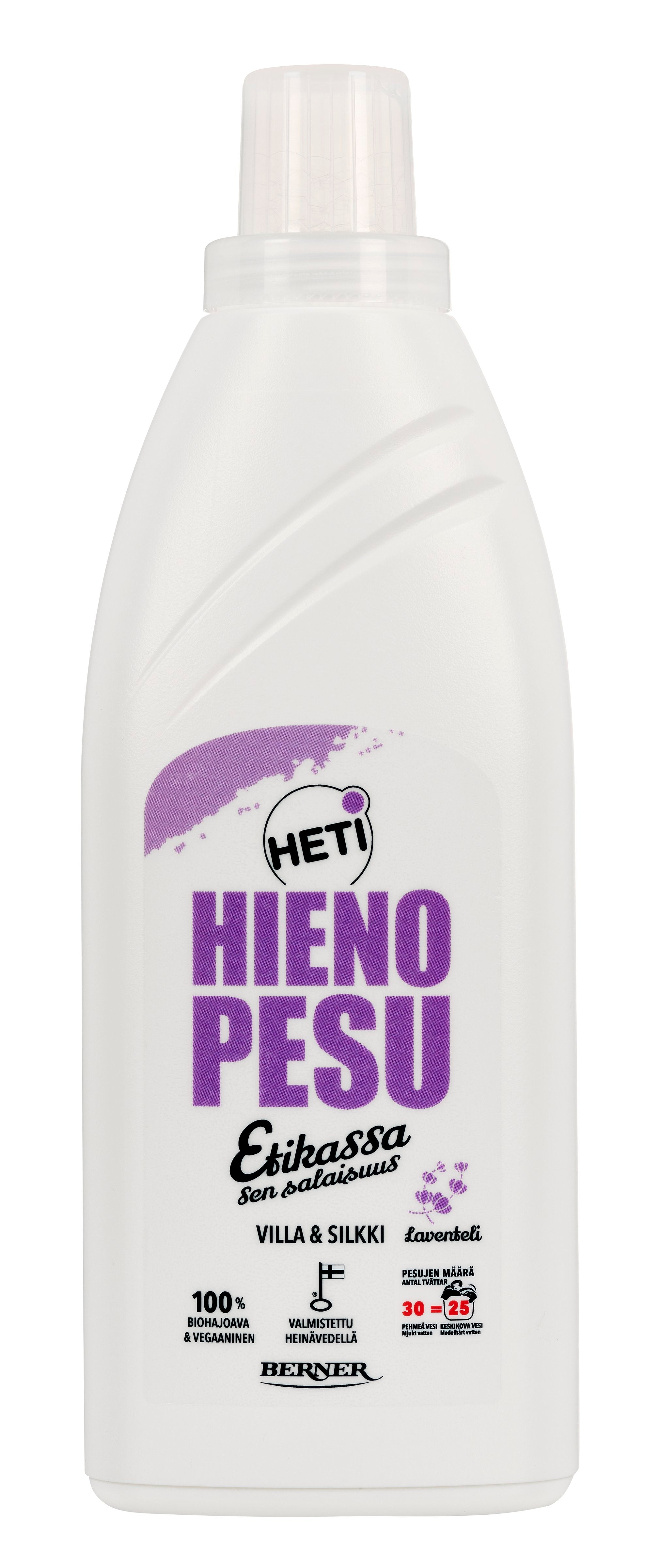 Heti hienopyykinpesuneste 750ml laventel
