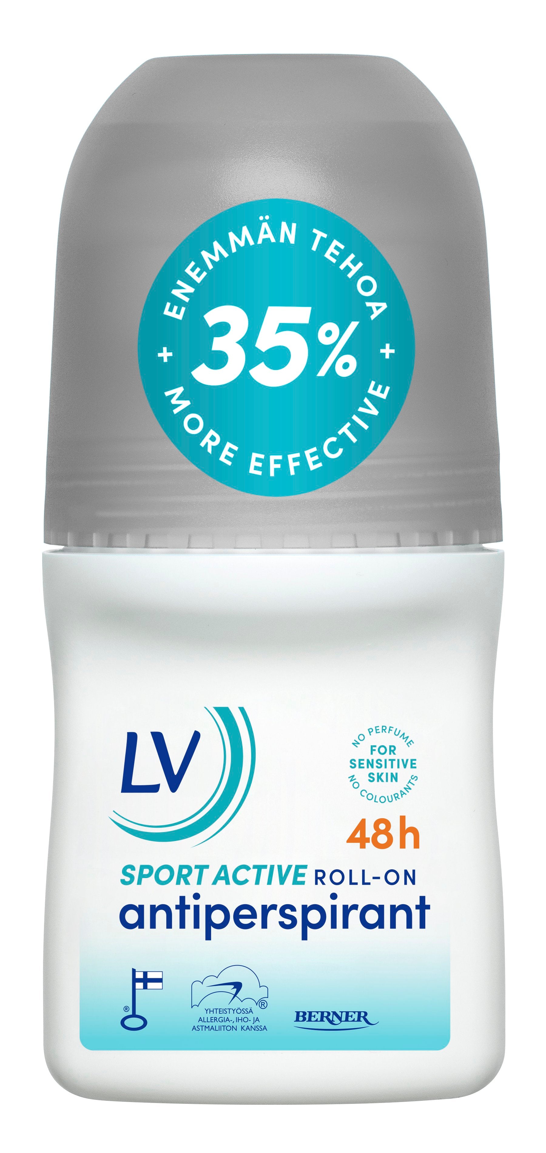 LV 50ml active sport roll-on antiperspirantti 48h