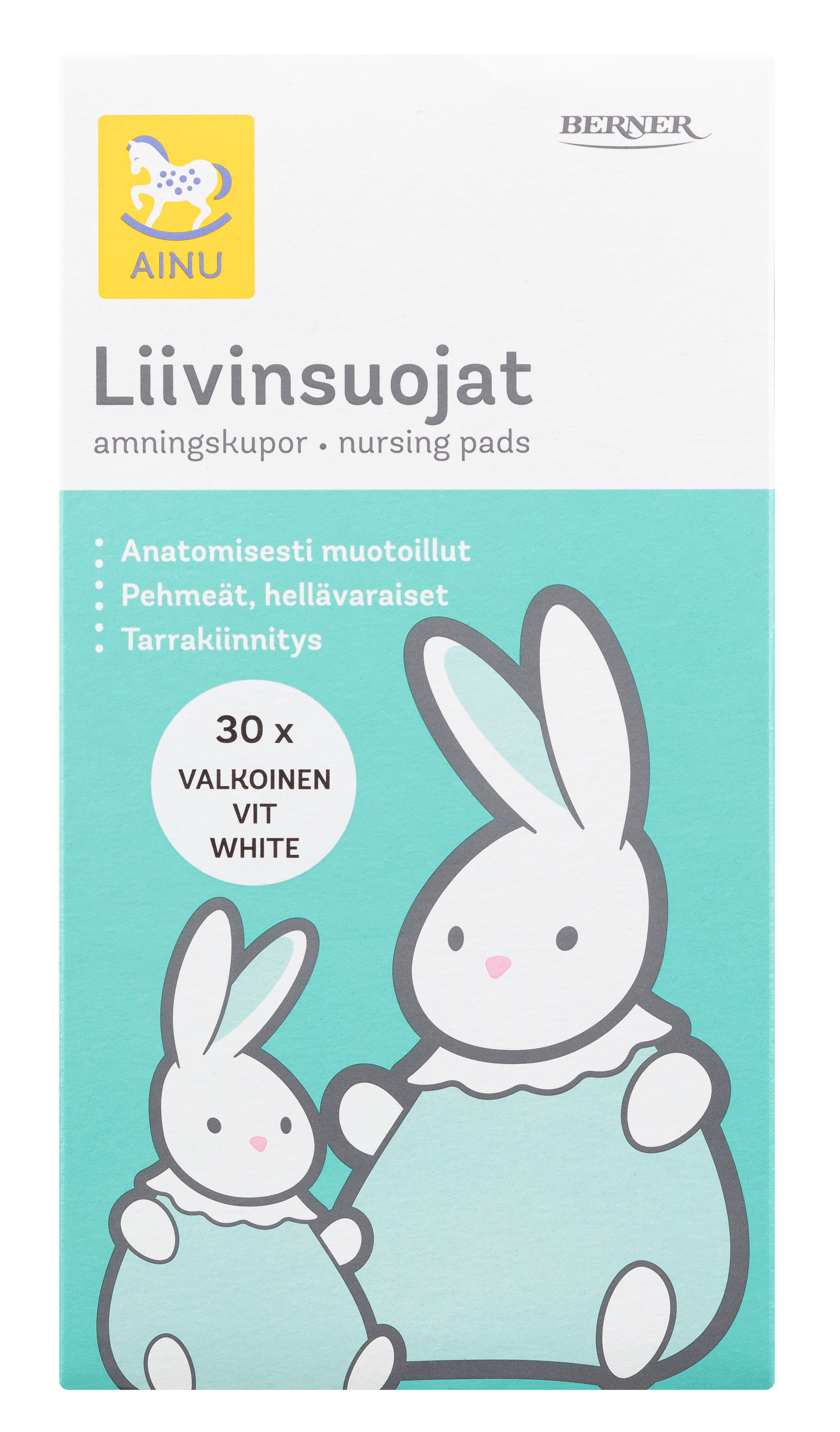 Aïnous 30kpl Liivinsuoja valkoinen