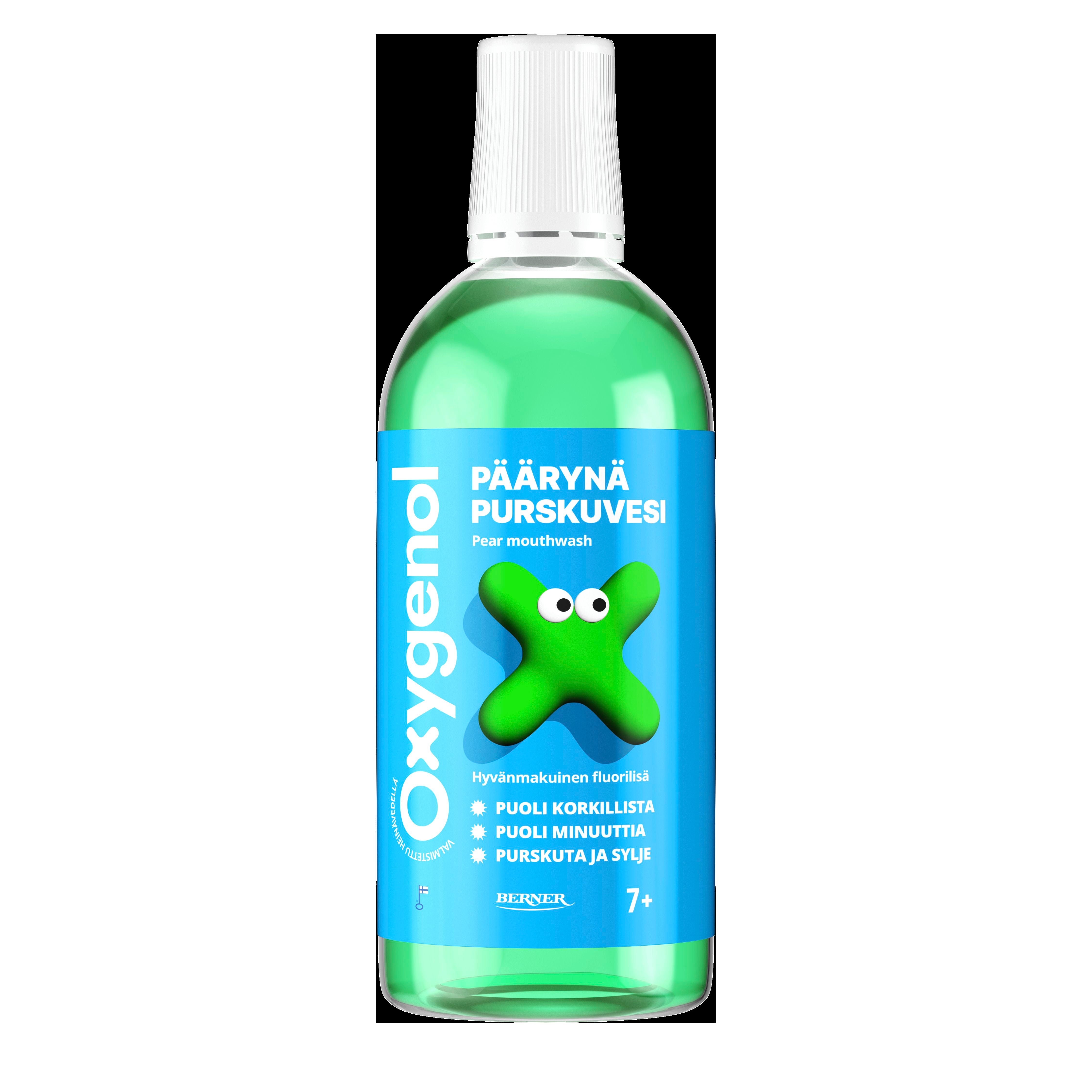 Oxygenol 500ml purskuvesi päärynä 7+