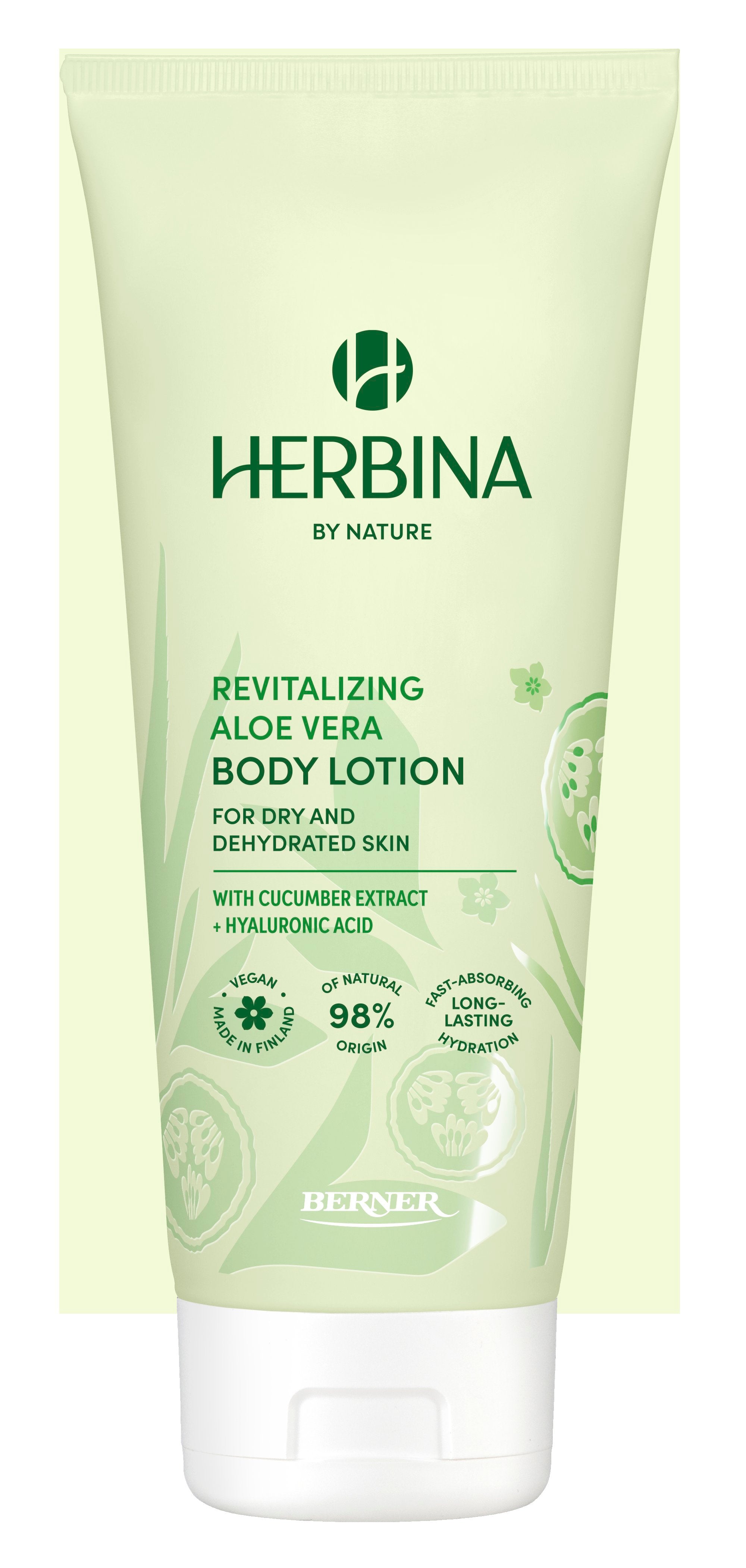 Herbina 200ml vartalovoide Revitalisant Aloe Vera