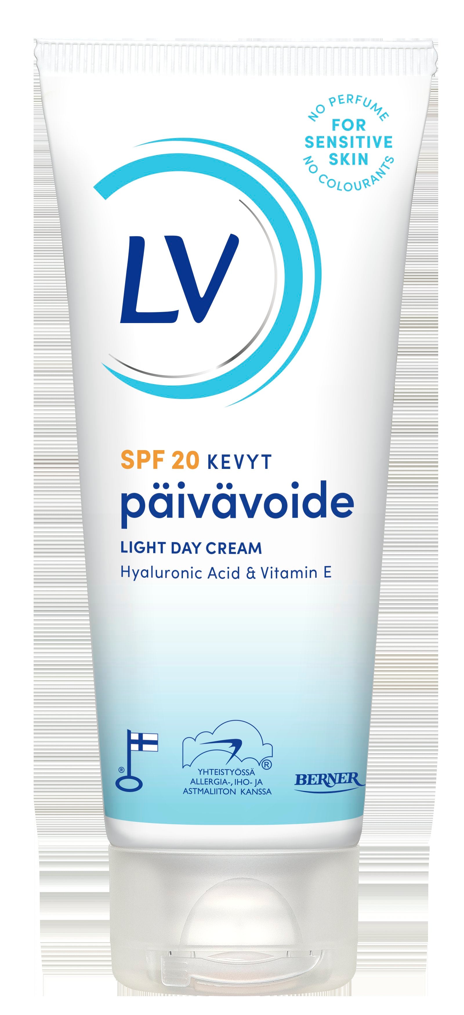 LV 60ml kevyt päivävoide spf20