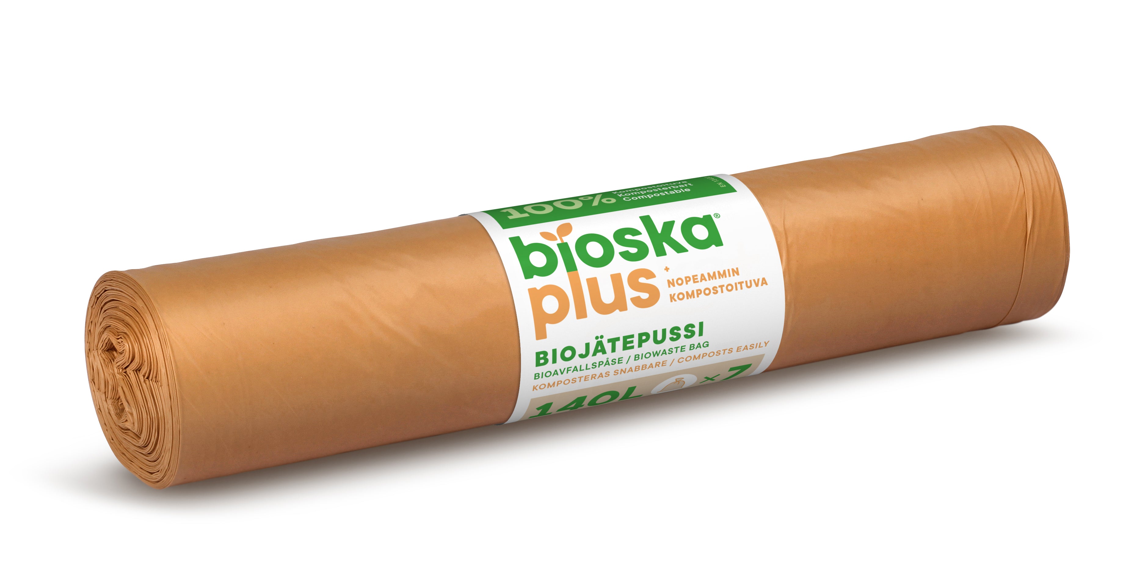 Bioska+ 7kpl 140L suojasäkki