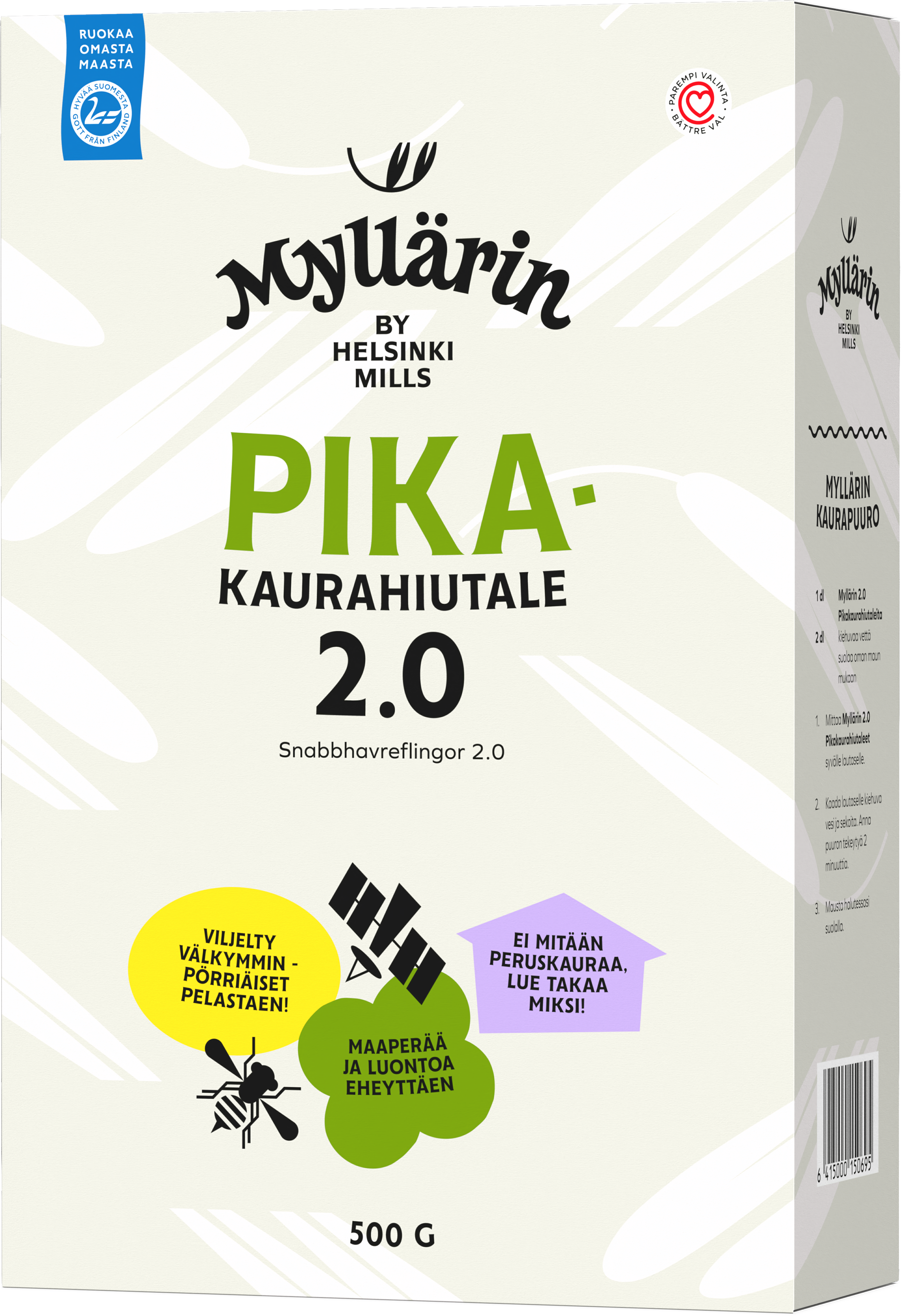 Myllärin Pikakaurahiutale 2.0 500 g