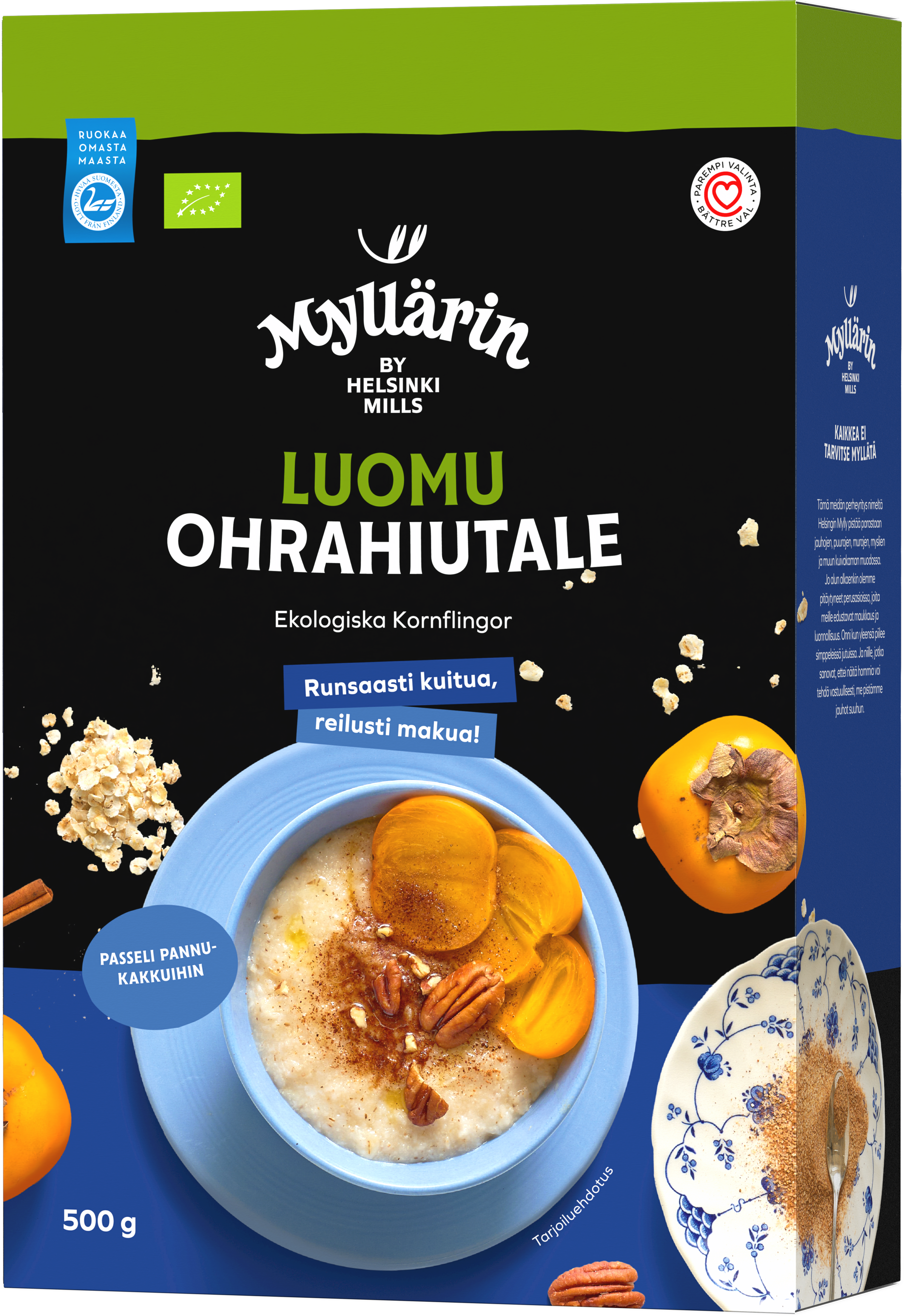 Myllärin Luomu Ohrahiutale 500 g