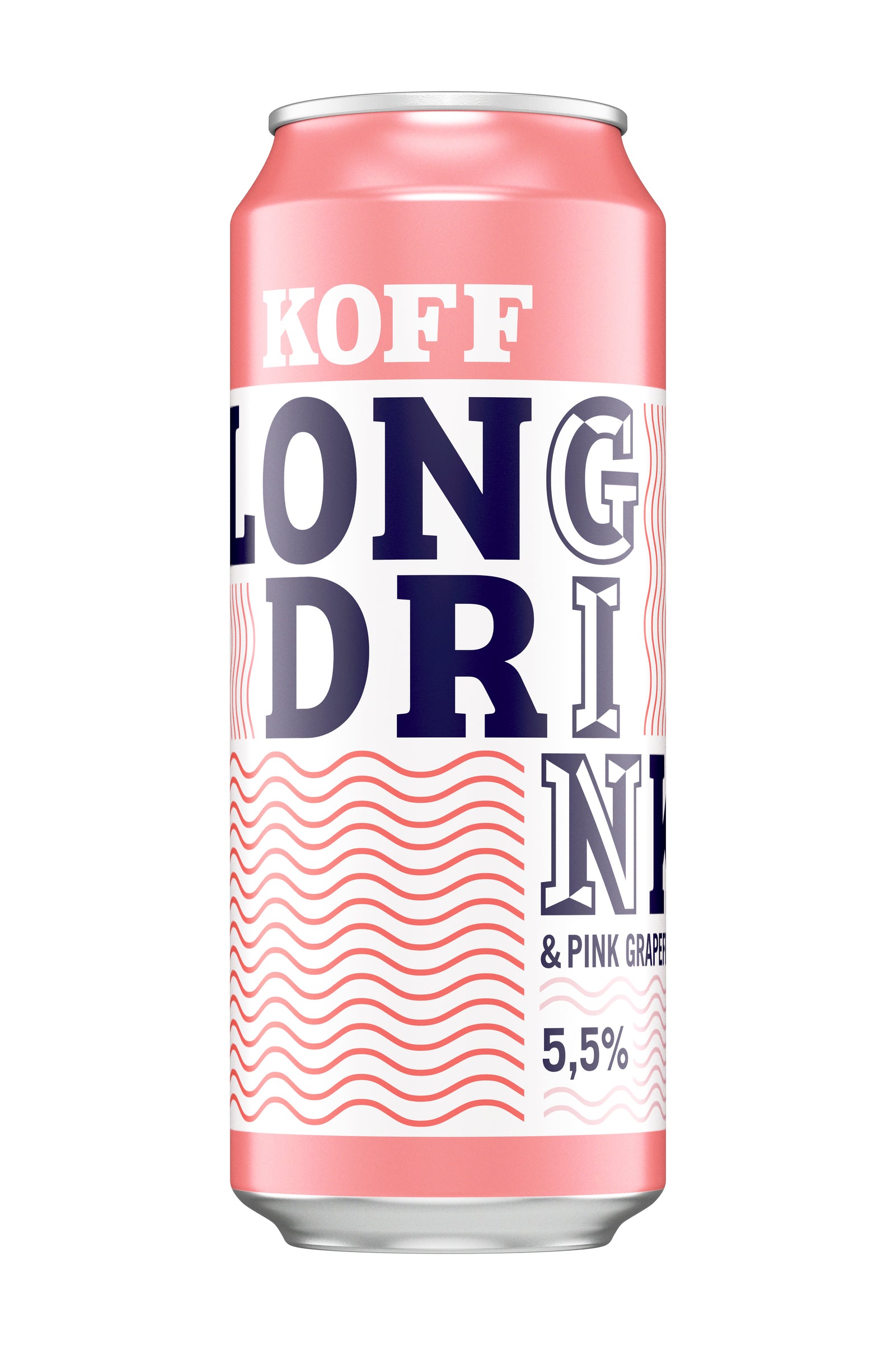 Koff Long Drink Pink Grapefruit long drink 5,5 % tölkki 0,5 L