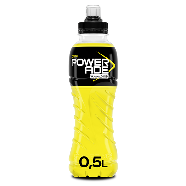 Powerade Citrus urheilujuoma muovipullo 0.5 L