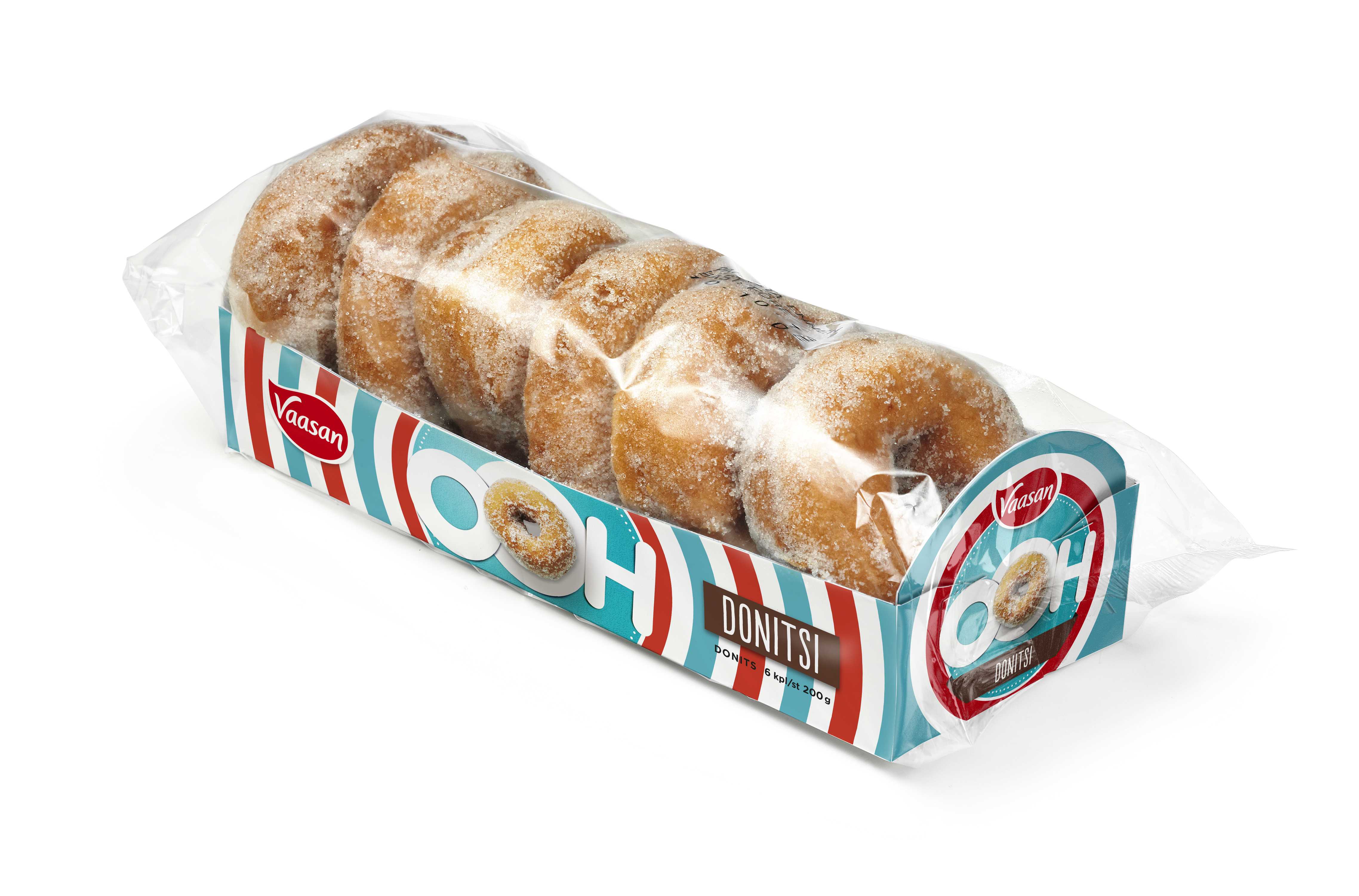 Vaasan OOH Donitsi 200g 6 kpl