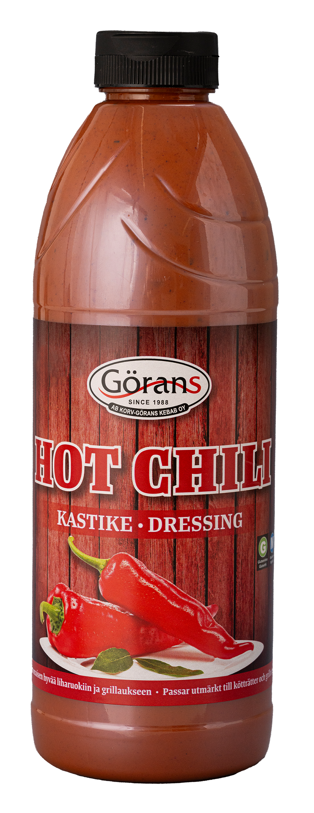 Görans Hot Chili kastike 930g