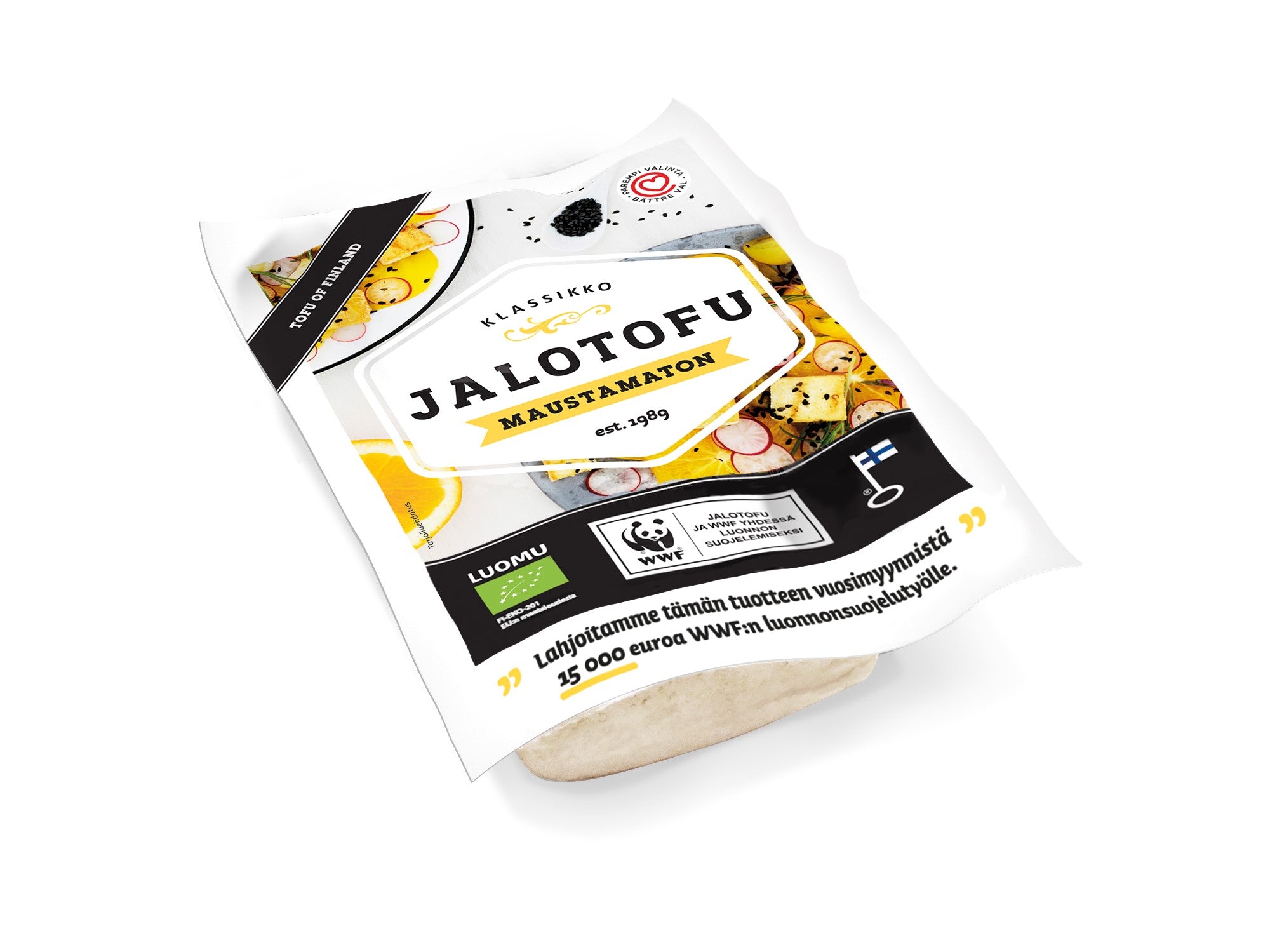 Jalotofu maustamaton tofu 270g luomu