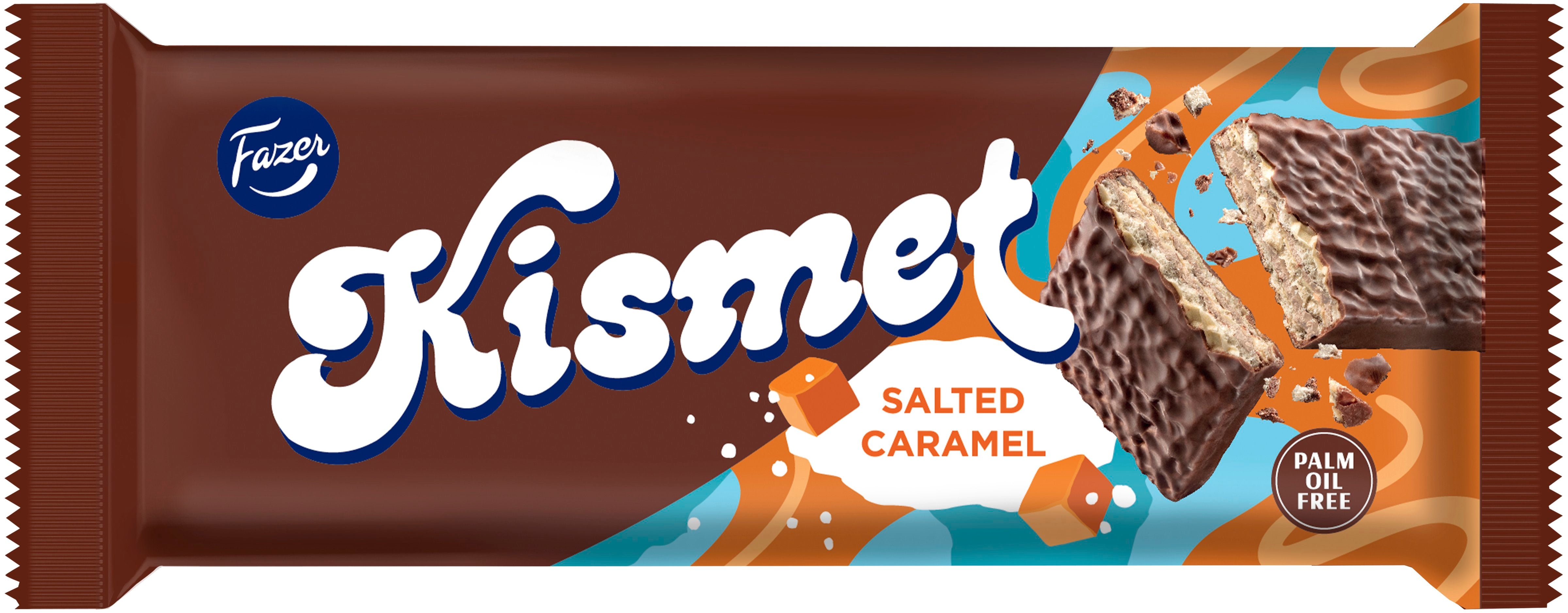 Fazer Kismet Salted caramel suklaapatukka 41g