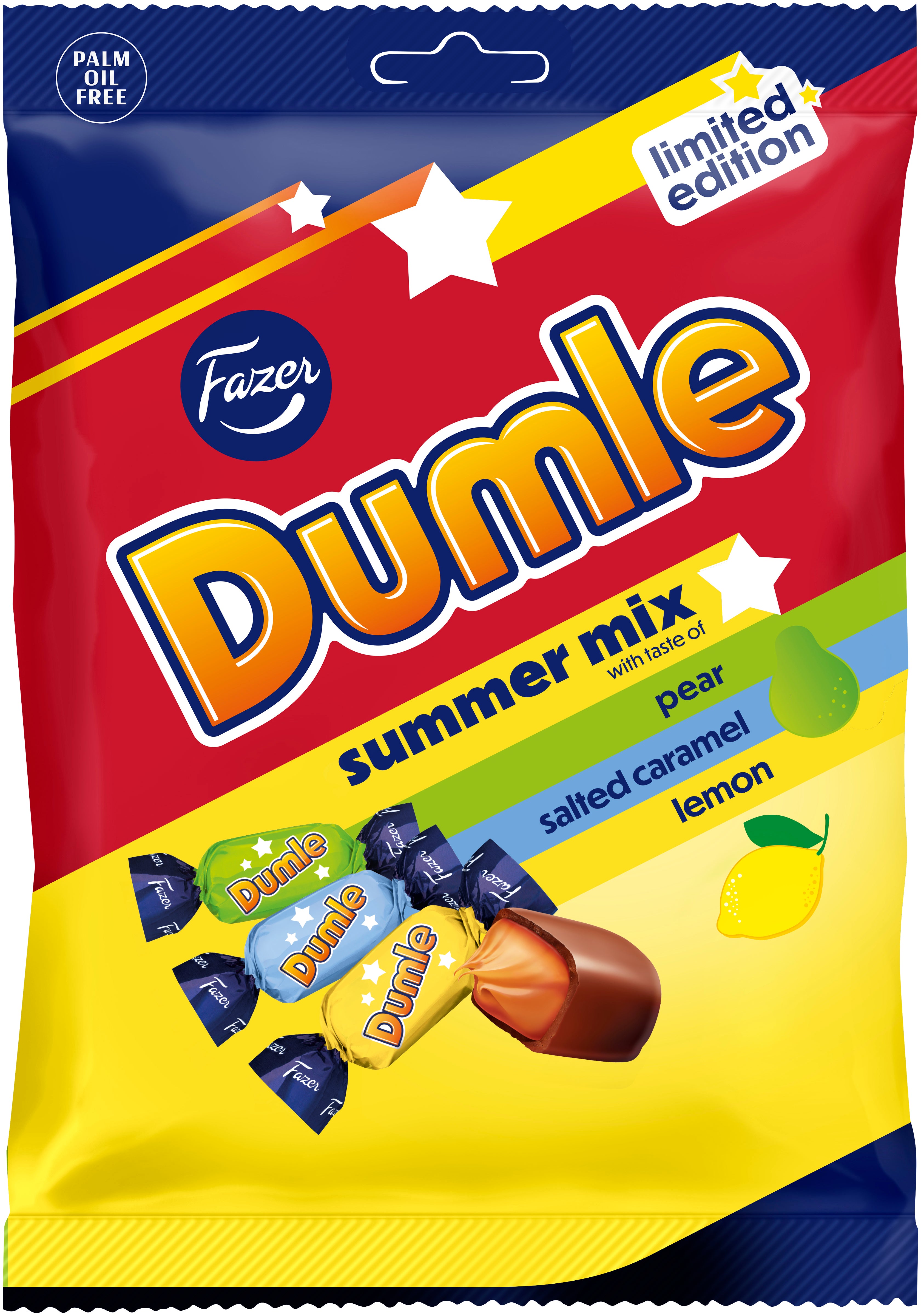 Fazer Dumle summer mix pussi 180g