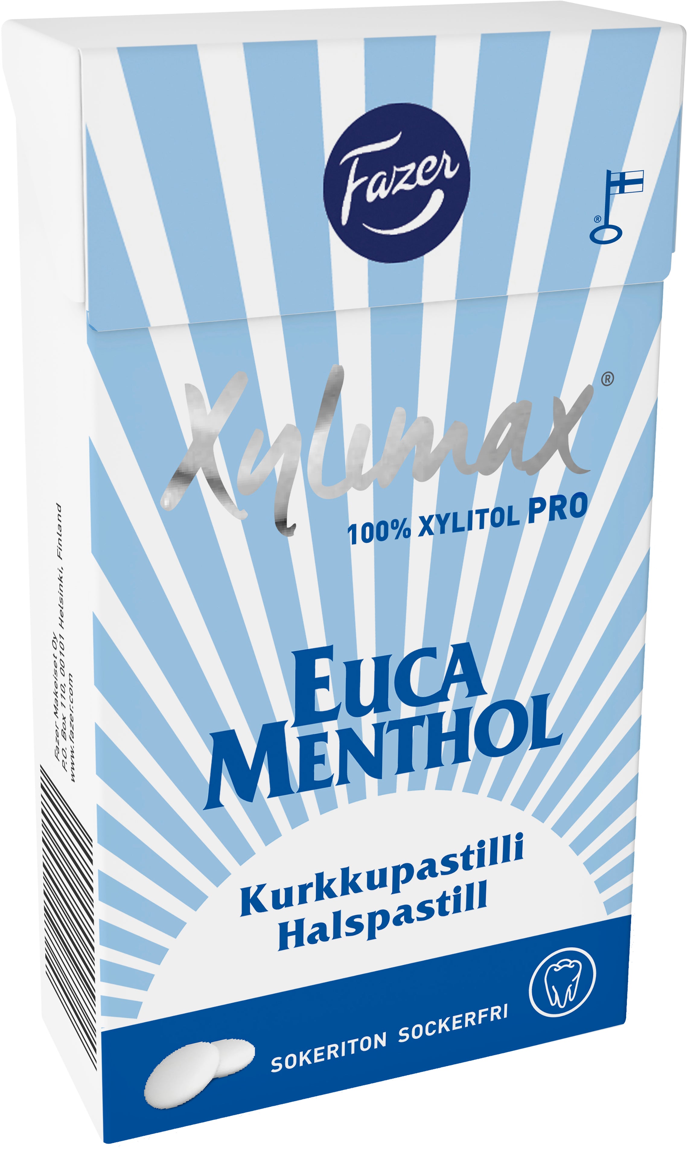 Fazer Xylimax Eucamenthol täysksylitolipastilli 38g