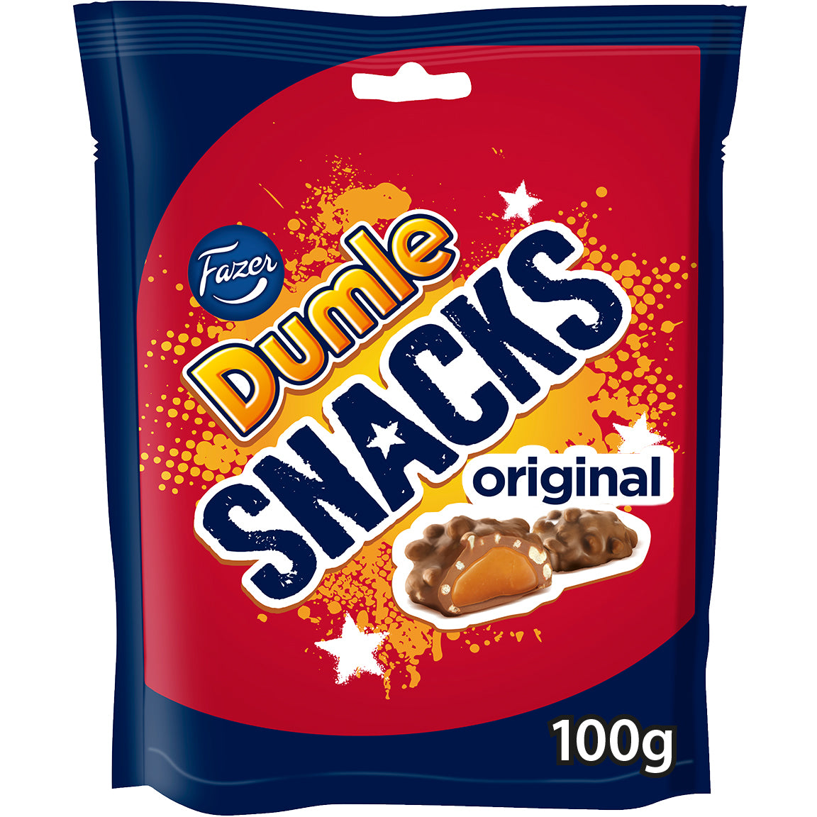 Fazer Dumle Snacks toffee karkkipussi 100g