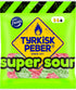 Fazer Tyrkisk Peber Super Sour makeispussi 80g
