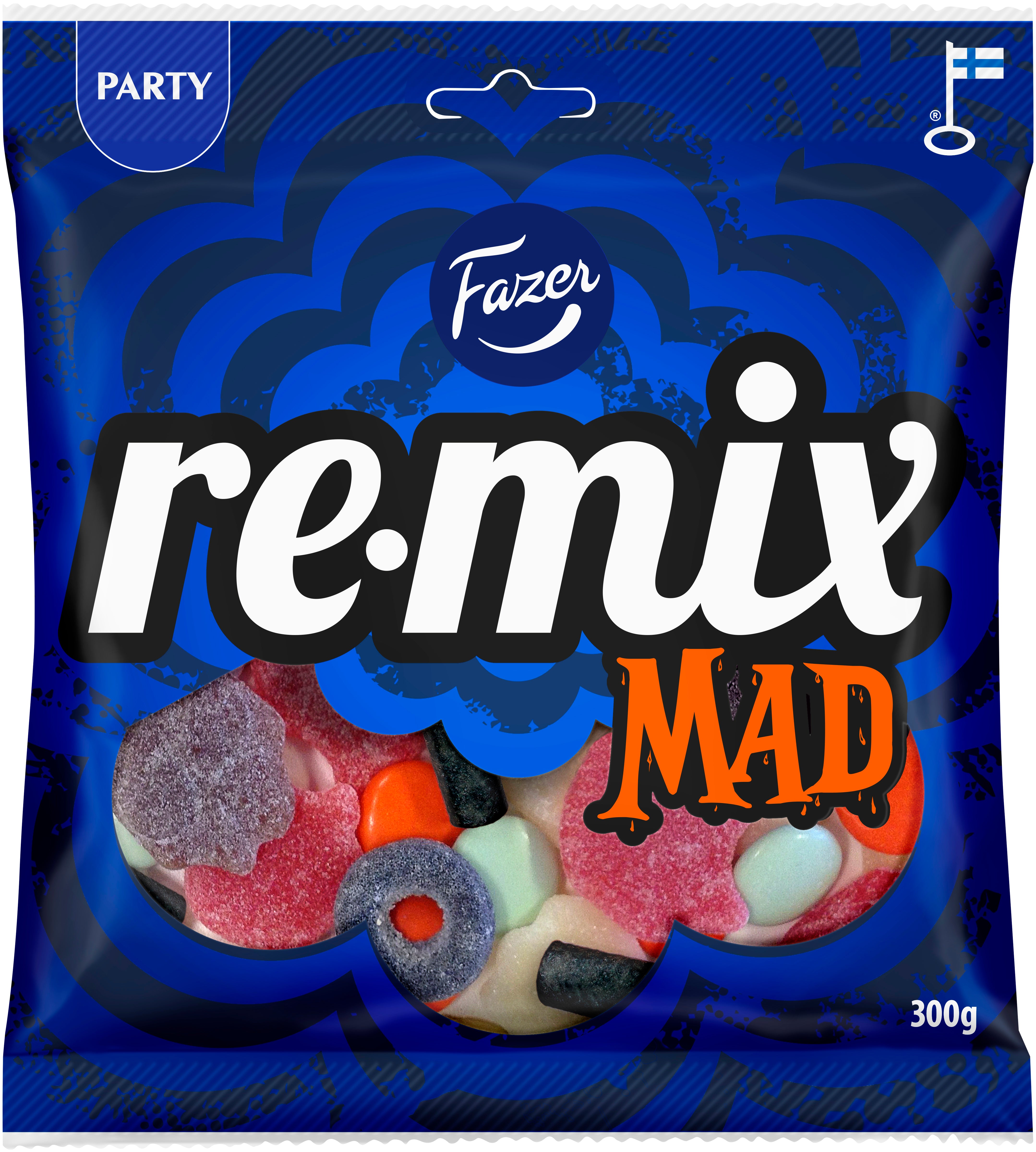 Fazer Remix Mad karkkipussi 300g