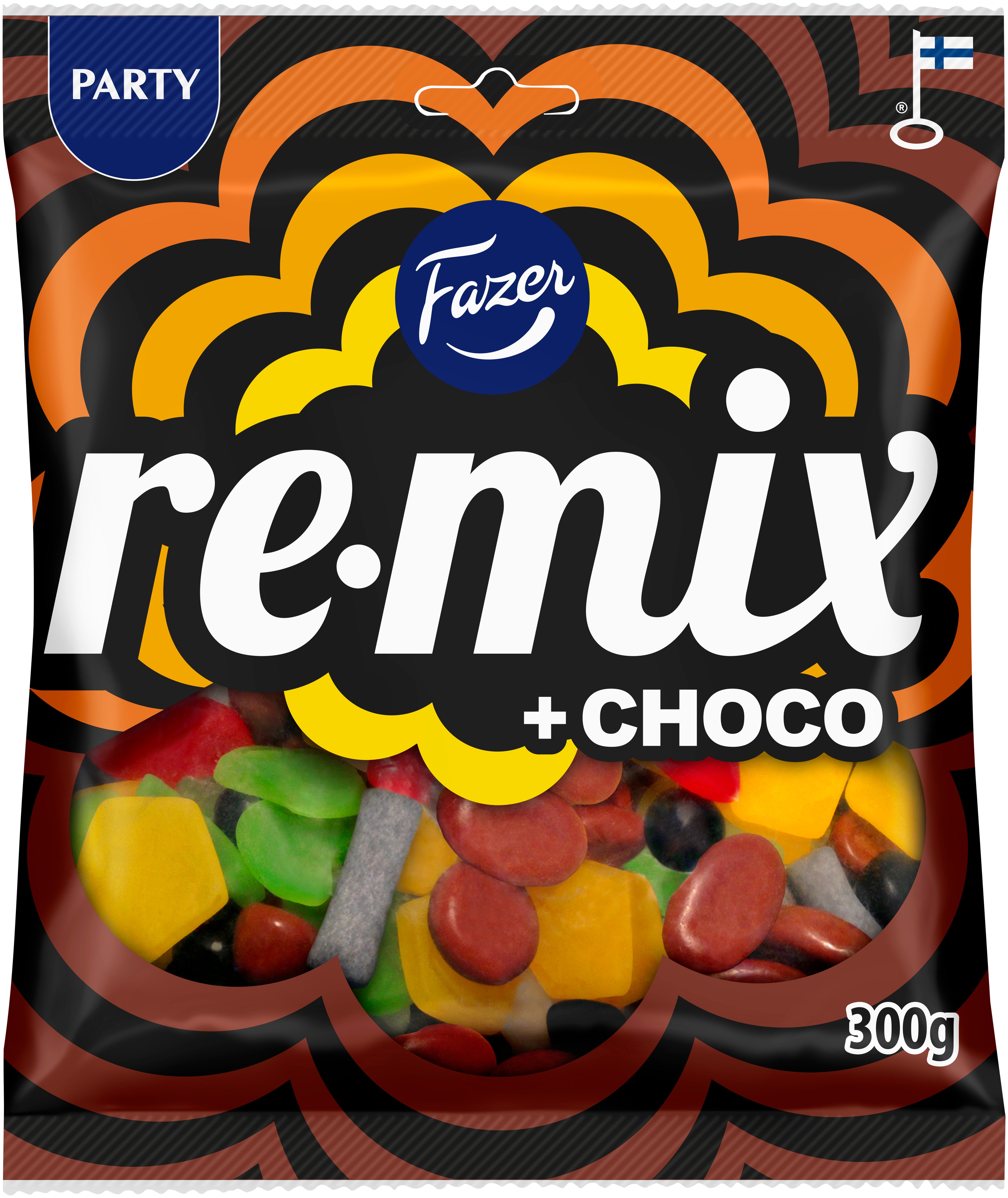 Fazer Remix Choco karkkipussi 300g