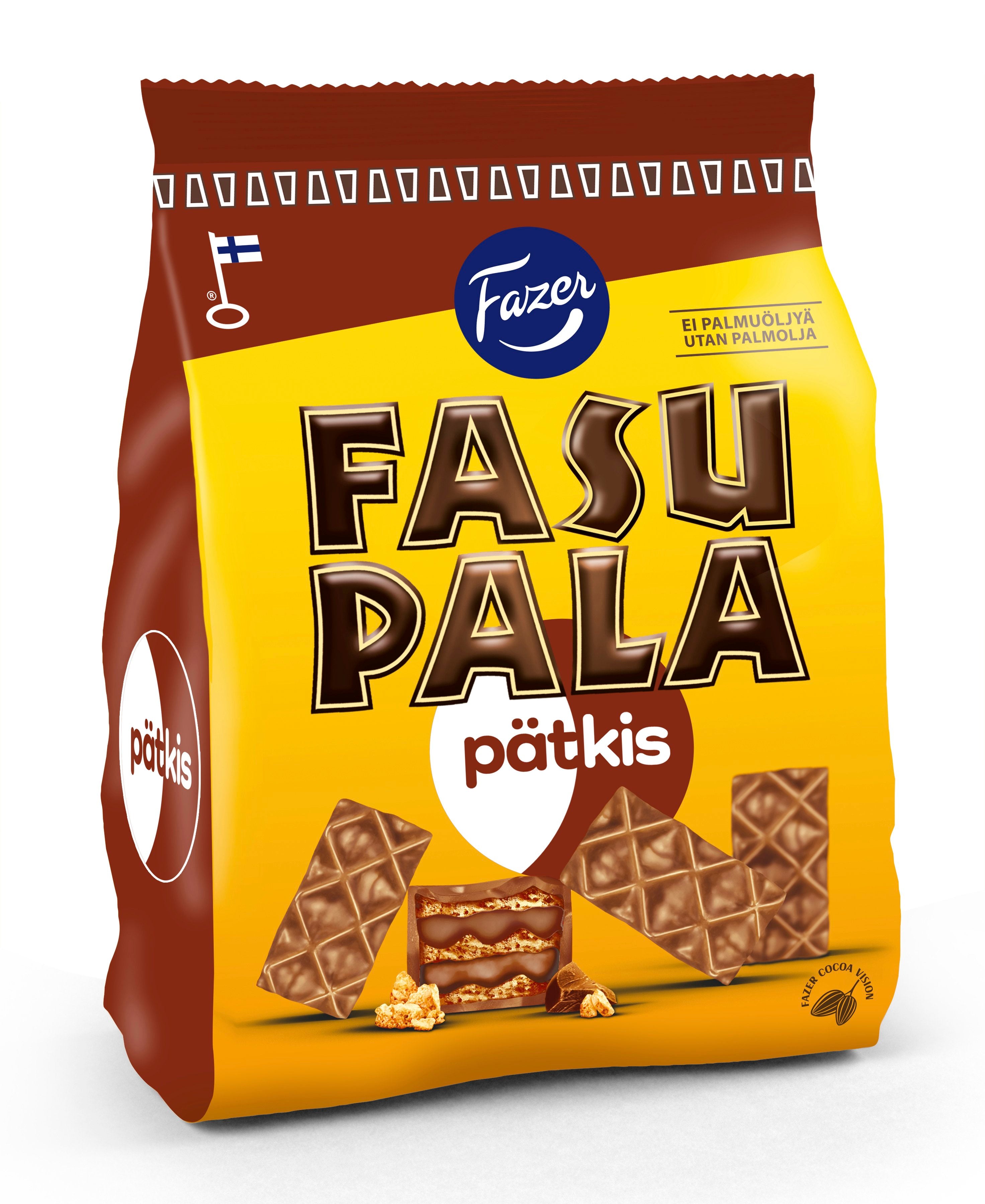 Fazer Fasupala Pätkis vohvelikeksi 175g
