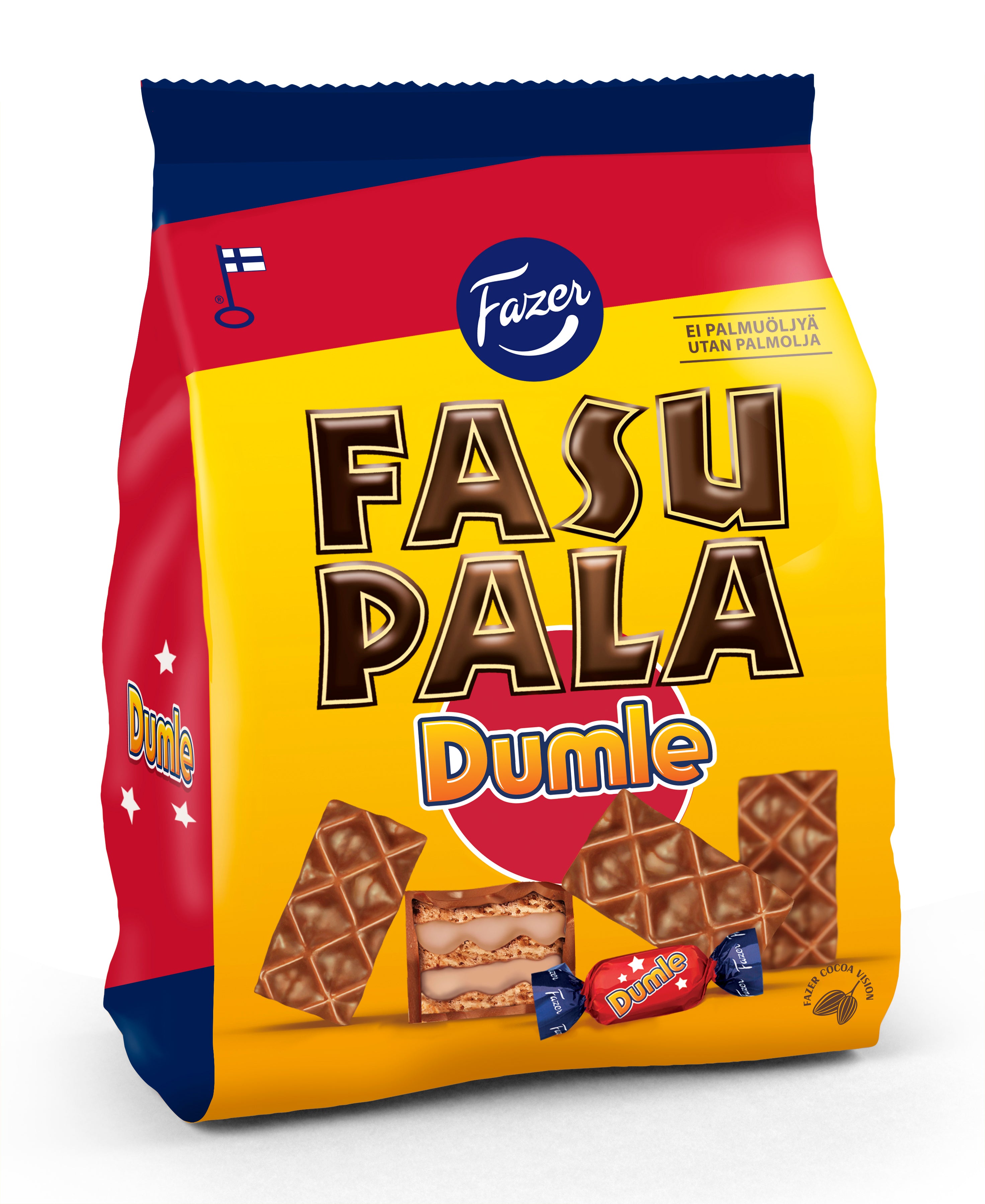 Fazer Fasupala Dumle vohvelikeksi 175g