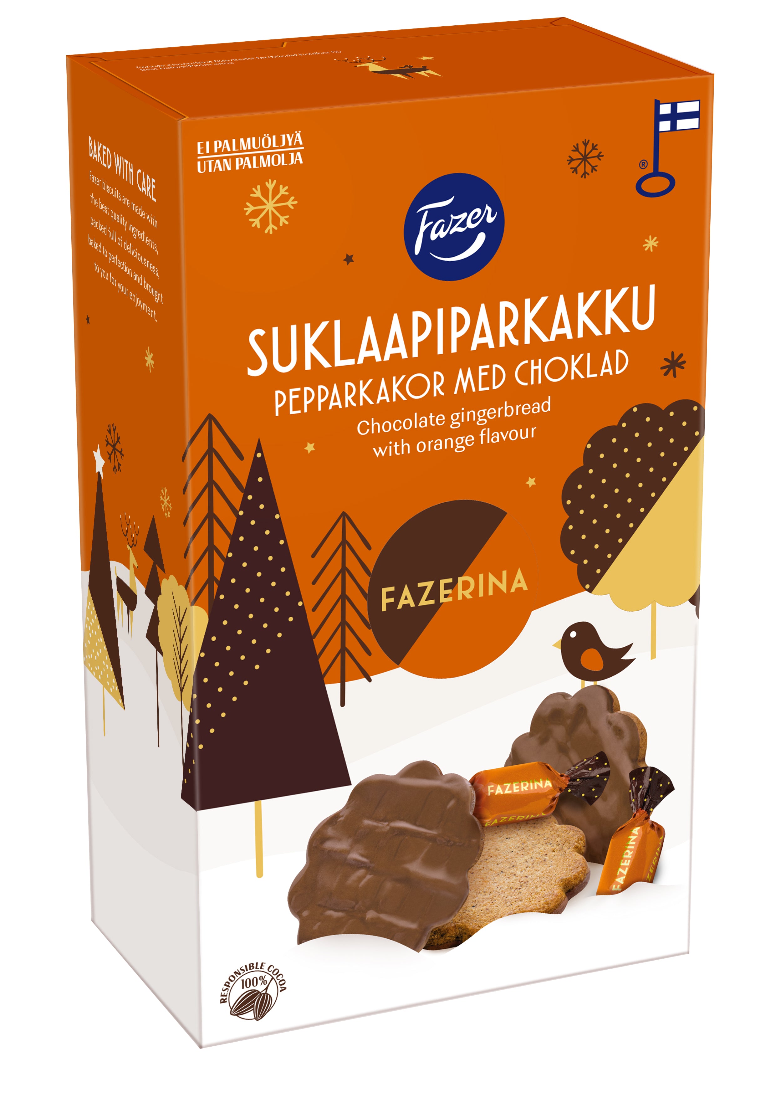 Fazer Suklaapiparkakku Fazerina 175g