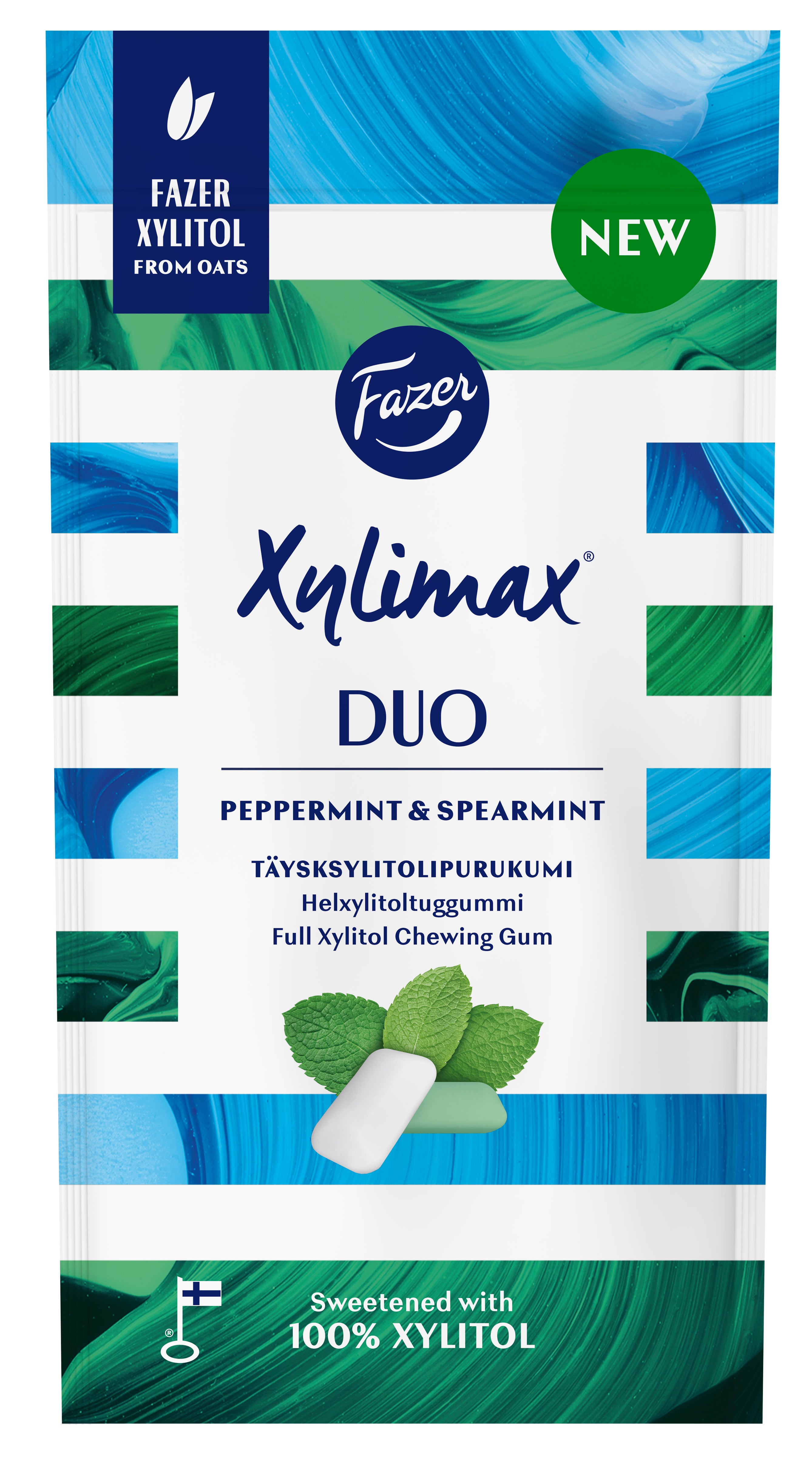 Fazer Xylimax Peppermint and Spearmint ksylitolipurukumi 38g