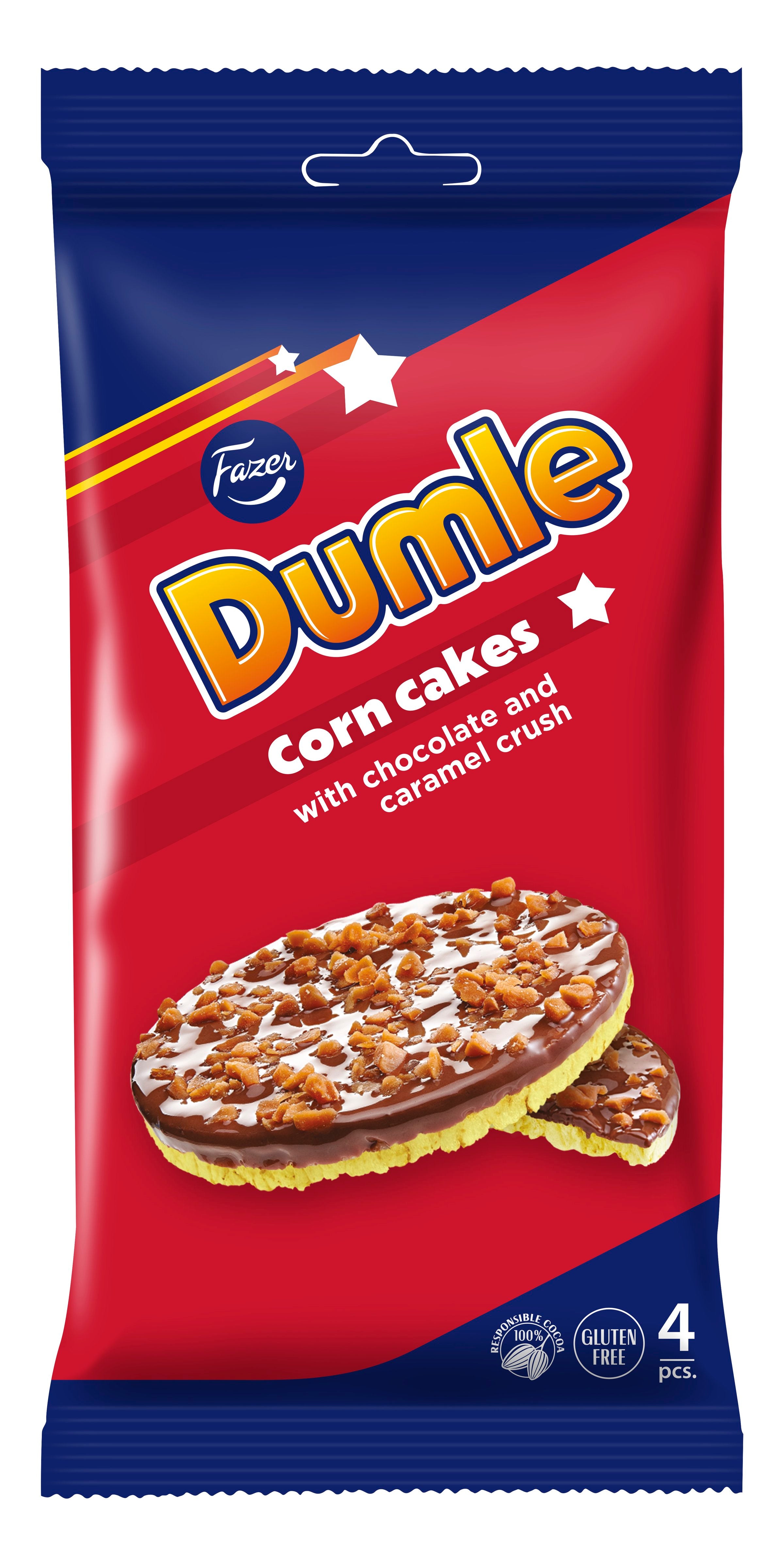 Fazer Dumle maissikakku 4 kpl 66g