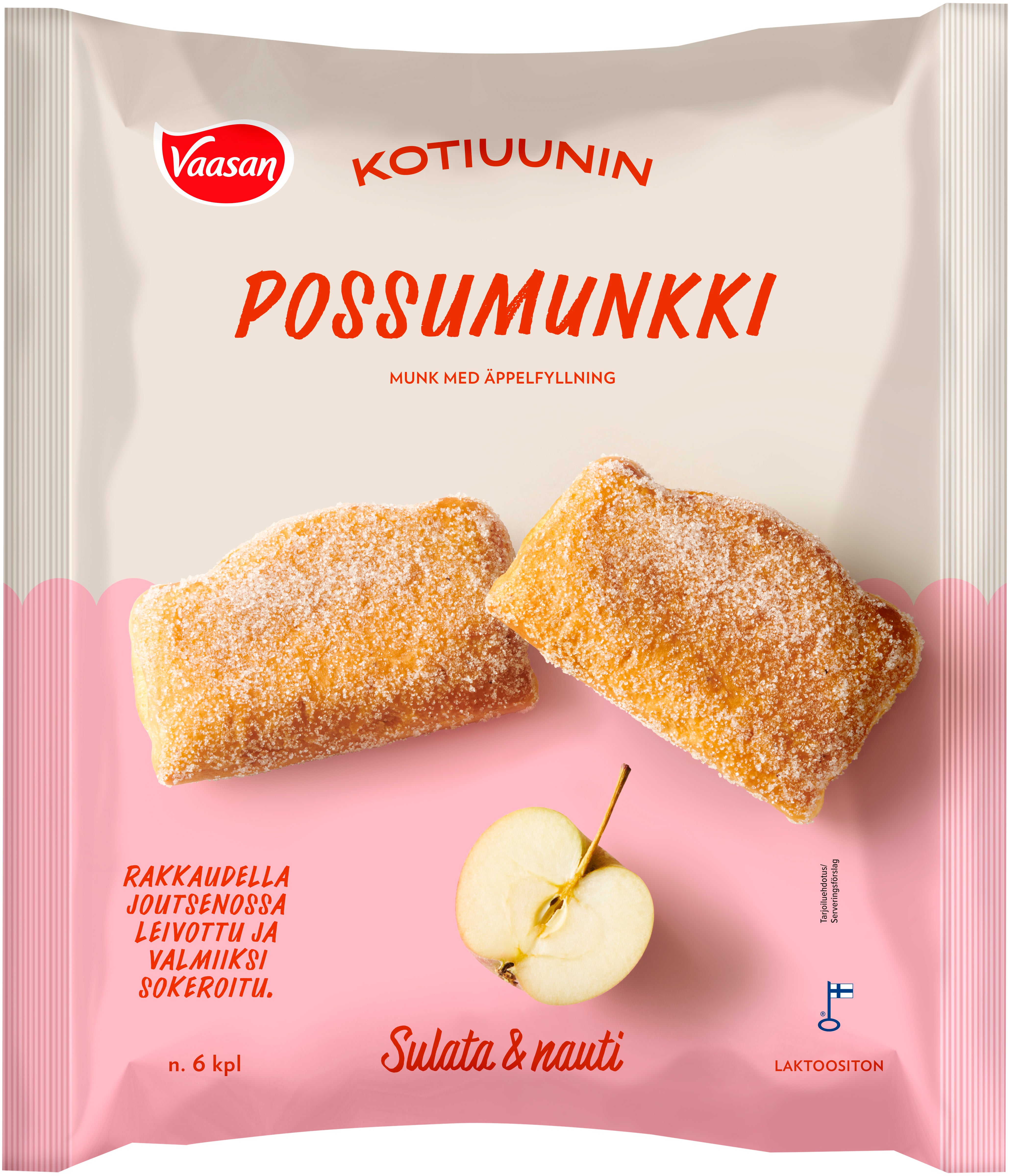Vaasan Kotiuunin Possumunkki 6x70g, pakaste