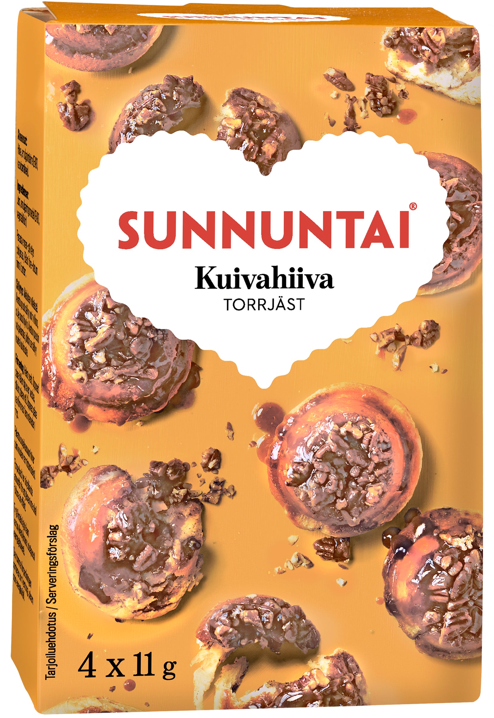 Sunnuntai 4x11g kuivahiiva