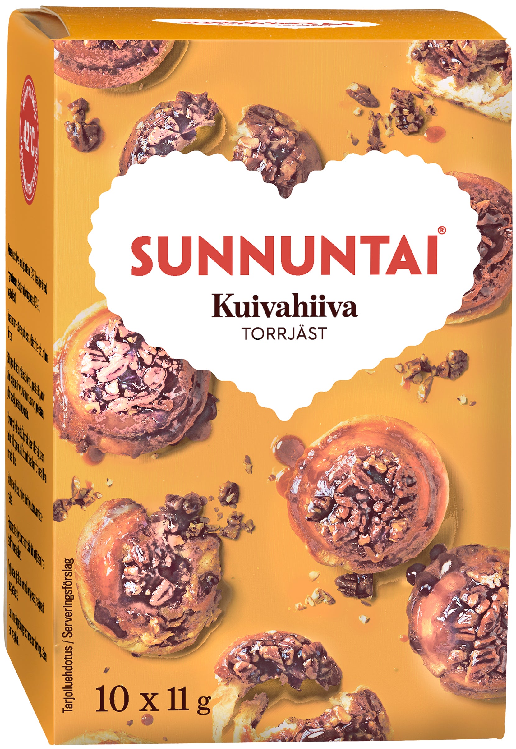 Sunnuntai 10x11g kuivahiiva