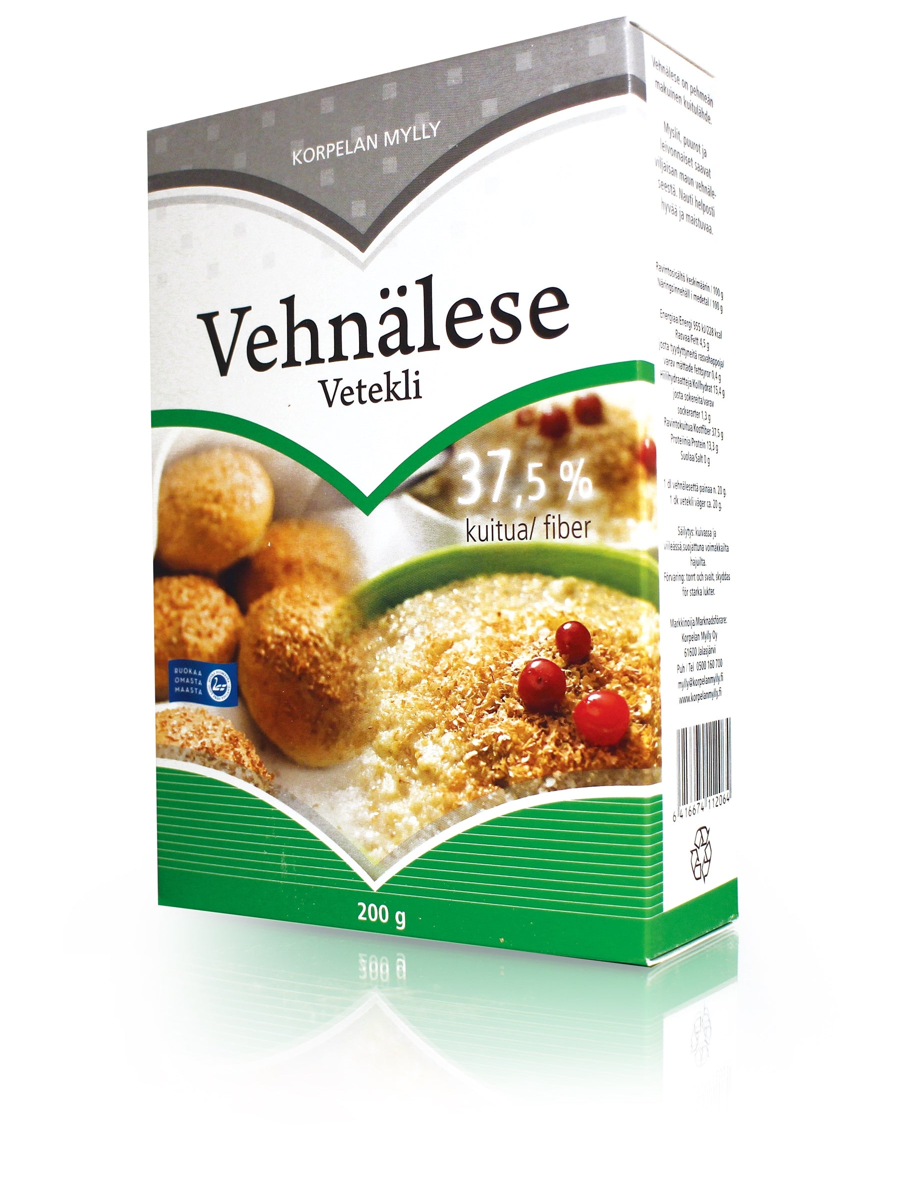 Vehnälese 200 g, Korpelan Mylly