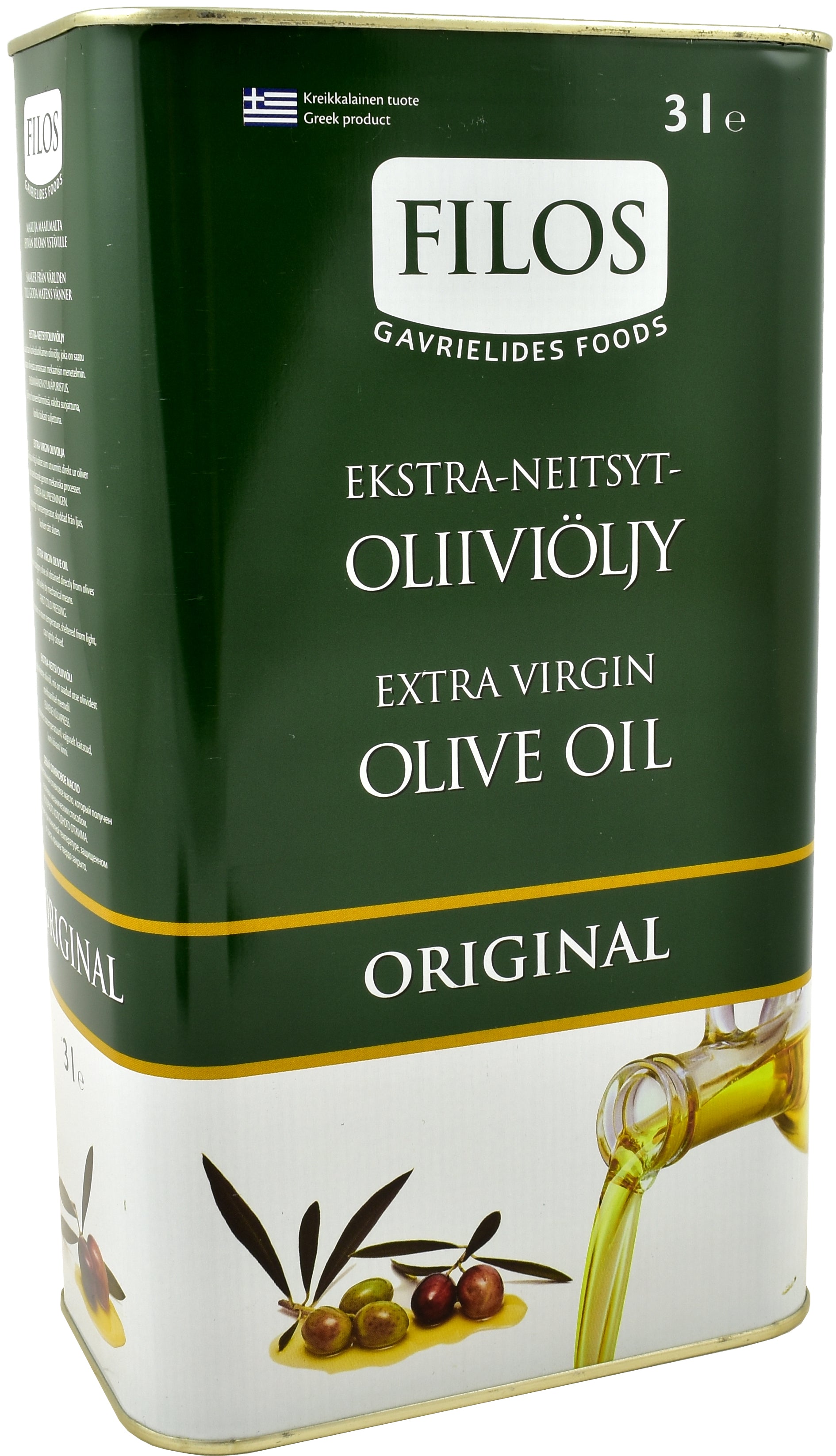 Filos ekstra-neitsytoliiviöljy 3l
