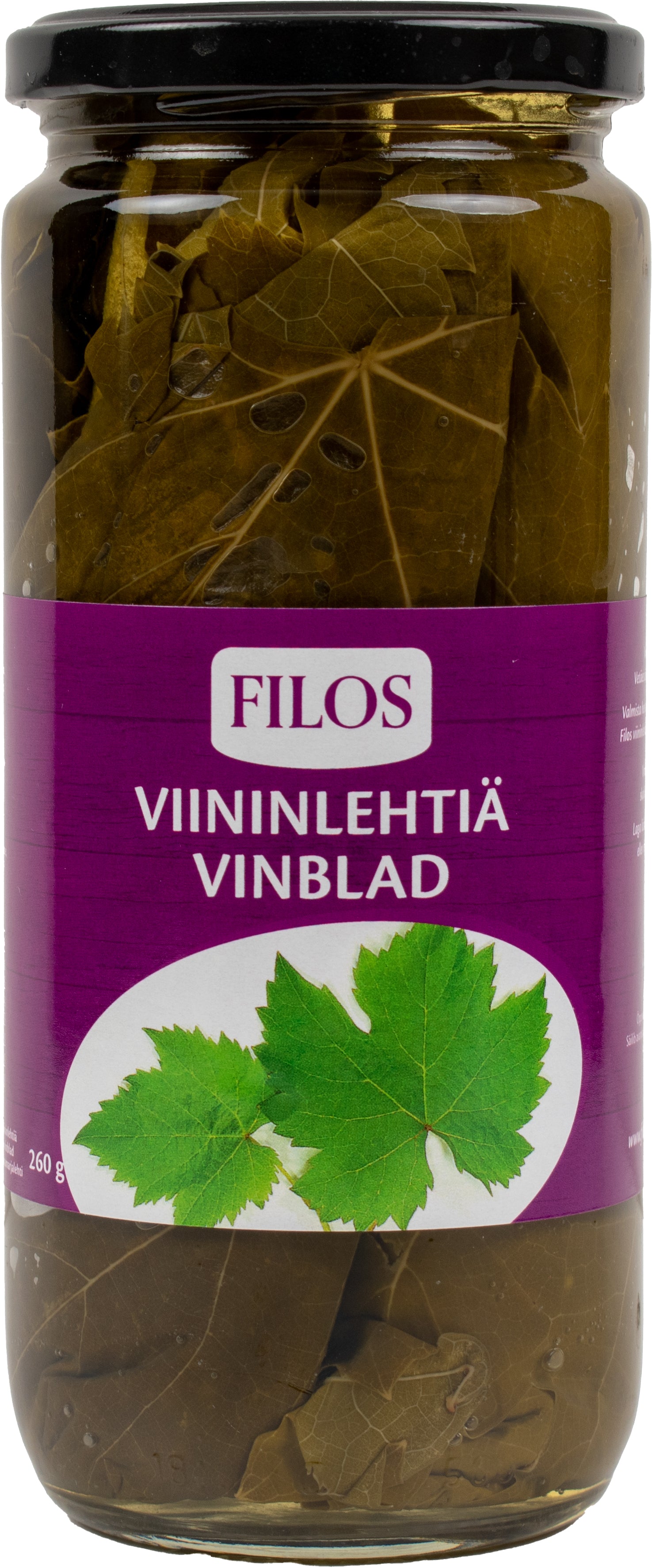 Filos viininlehtiä suolaliemessä 430/260g