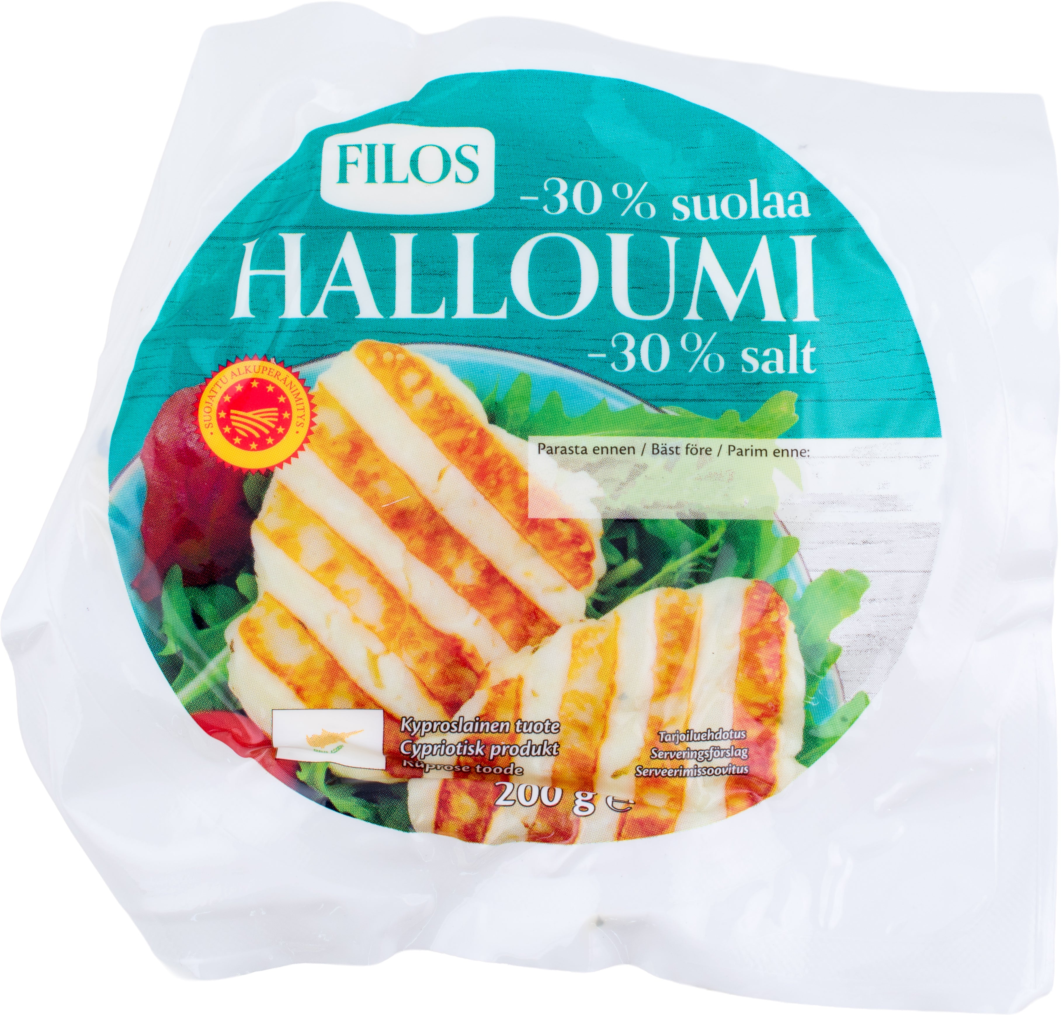 Filos halloumi-juusto suolaa vähennetty PDO 200g
