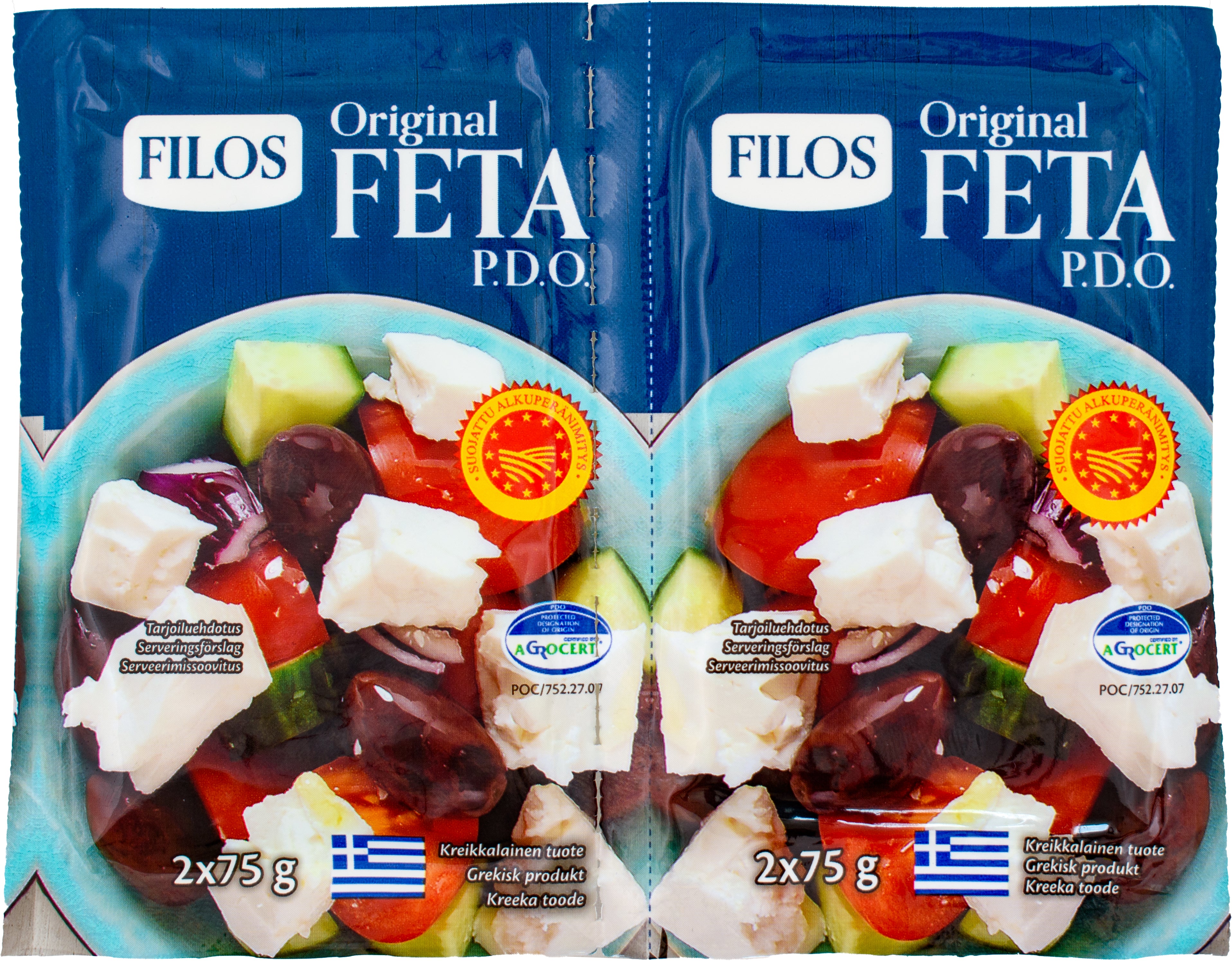 Filos original kreikkalainen fetajuusto p.d.o. 2 x 75g