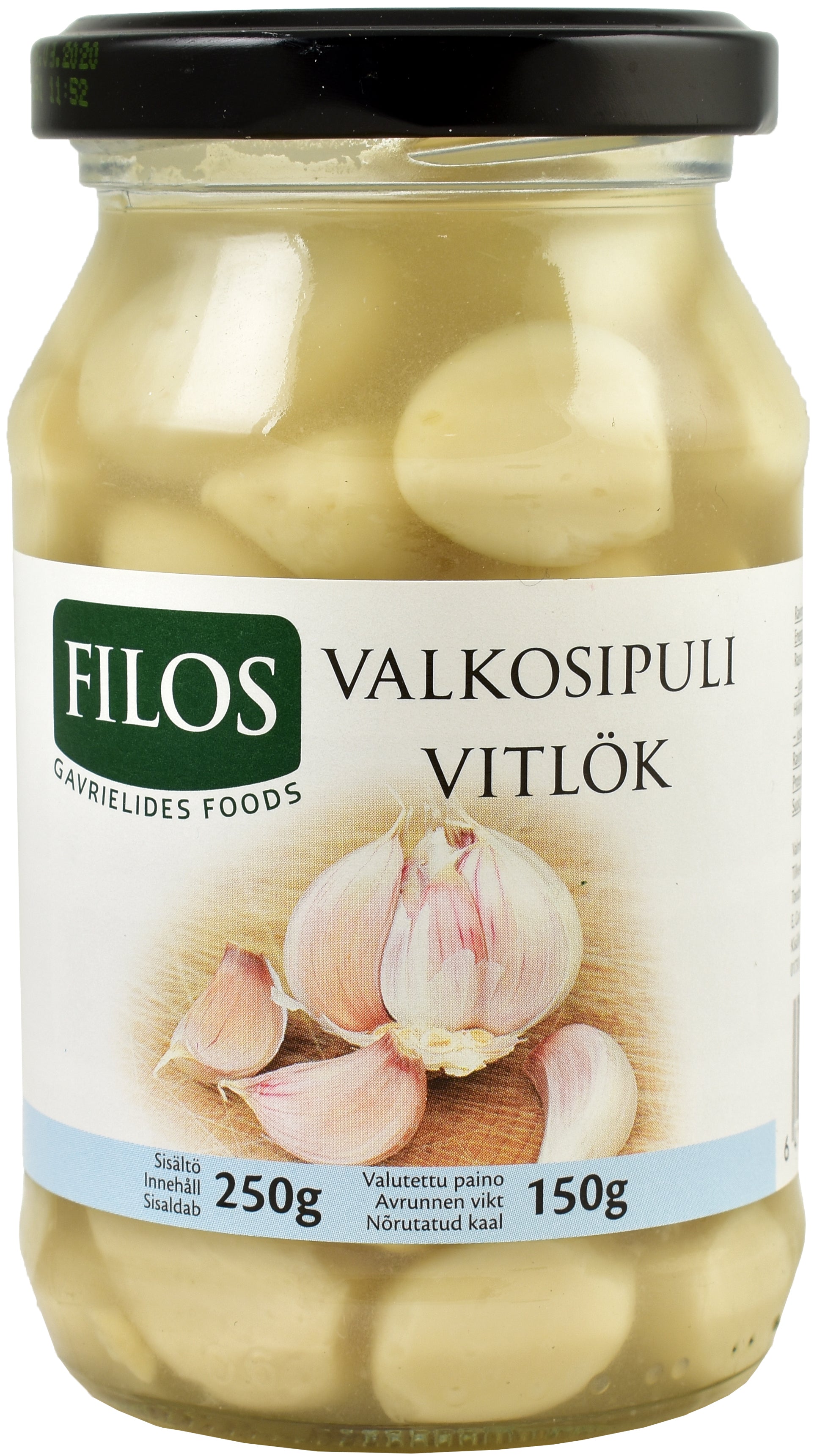 Filos 250/150g mieto valkosipulinkynsi
