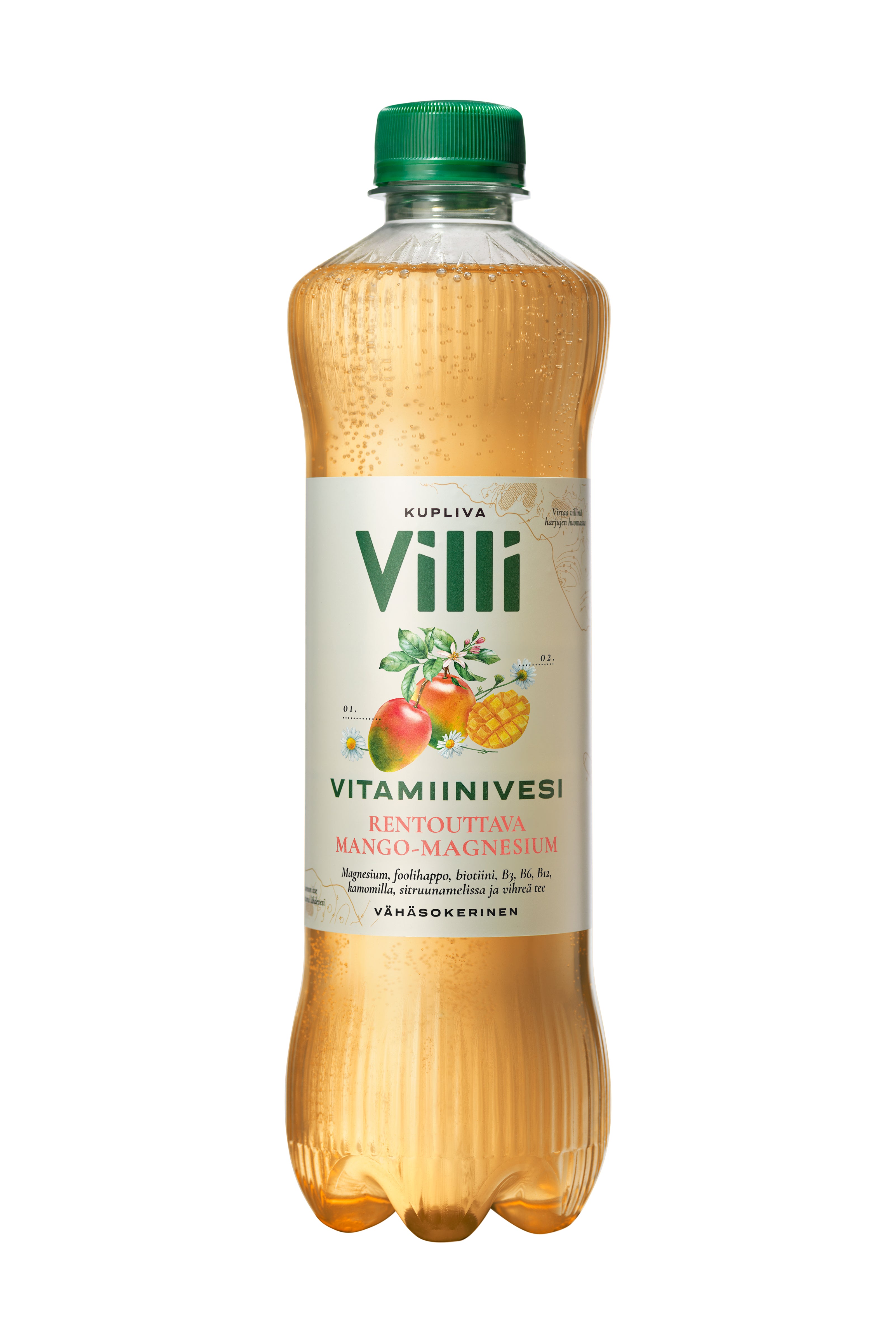 Villi Vitaminiinivesi mangue-magnésium 0,5 l