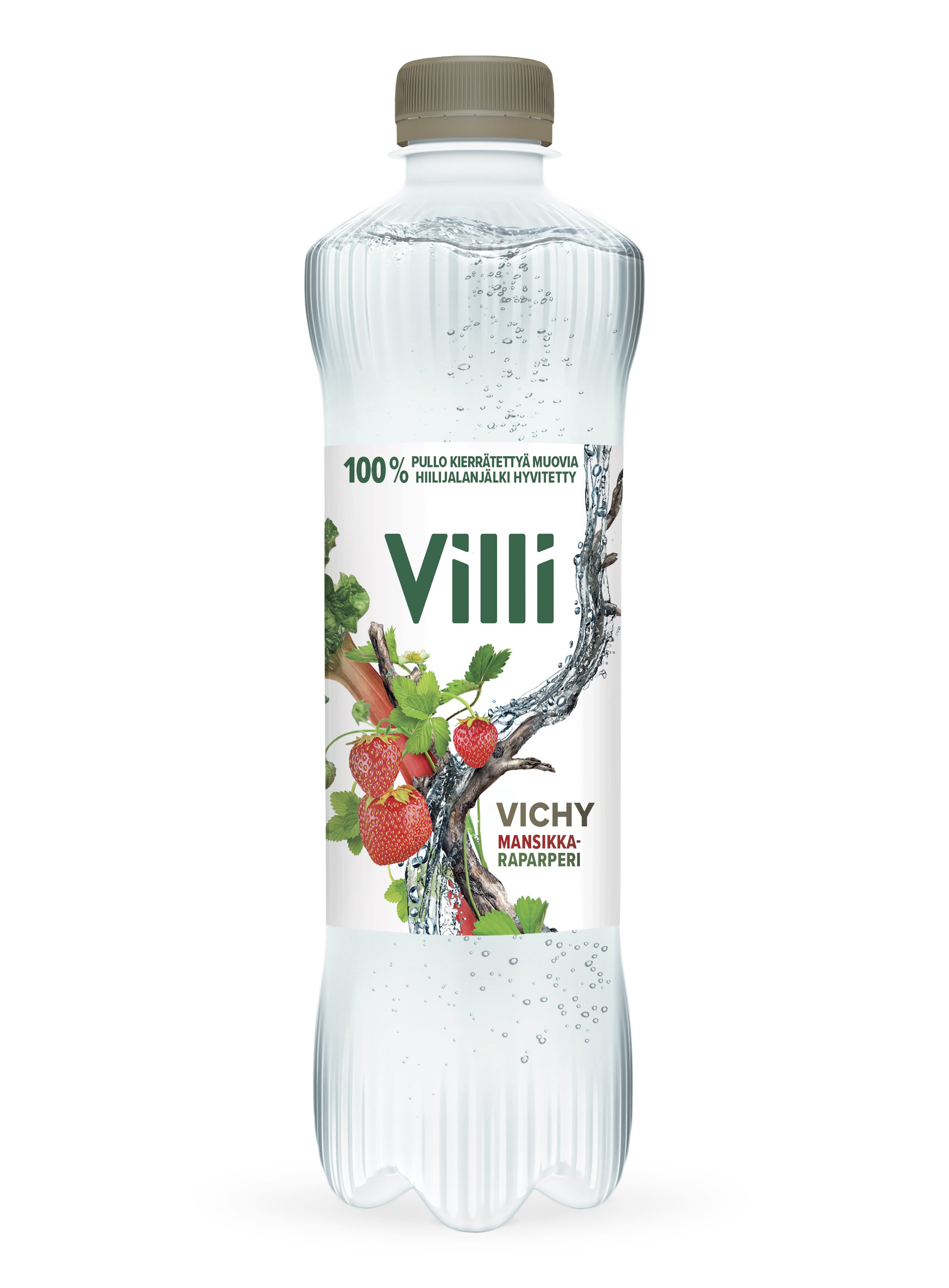 Villi Vichy mansikka-raparperi 0,5 l