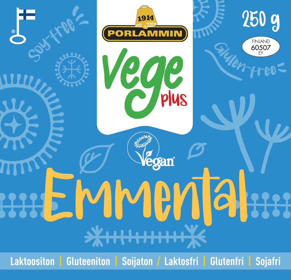 Porlammin Vege plus 250g Emmental