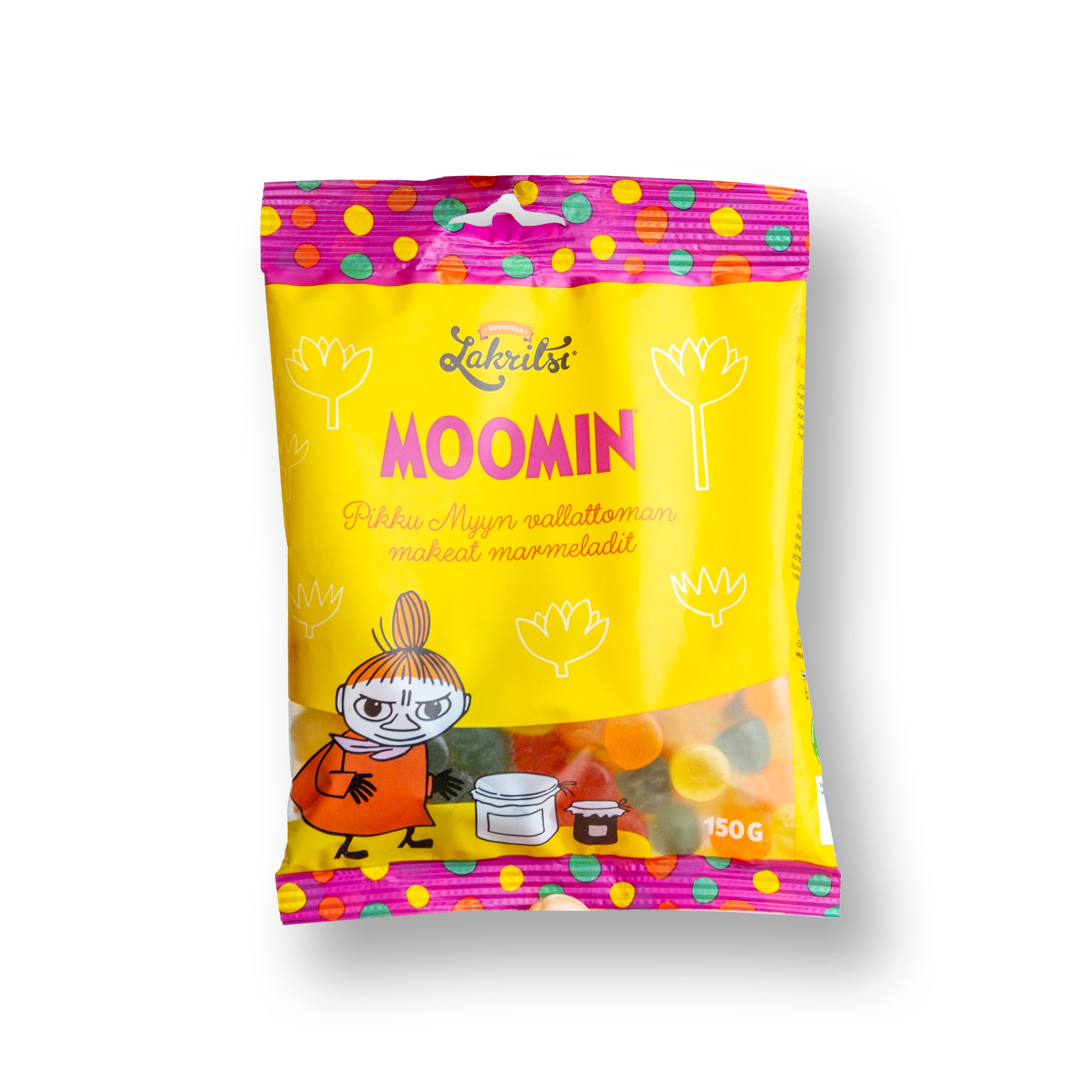 Kouvolan Lakritsi Moomin Pikku Myyn marmeladit 150g