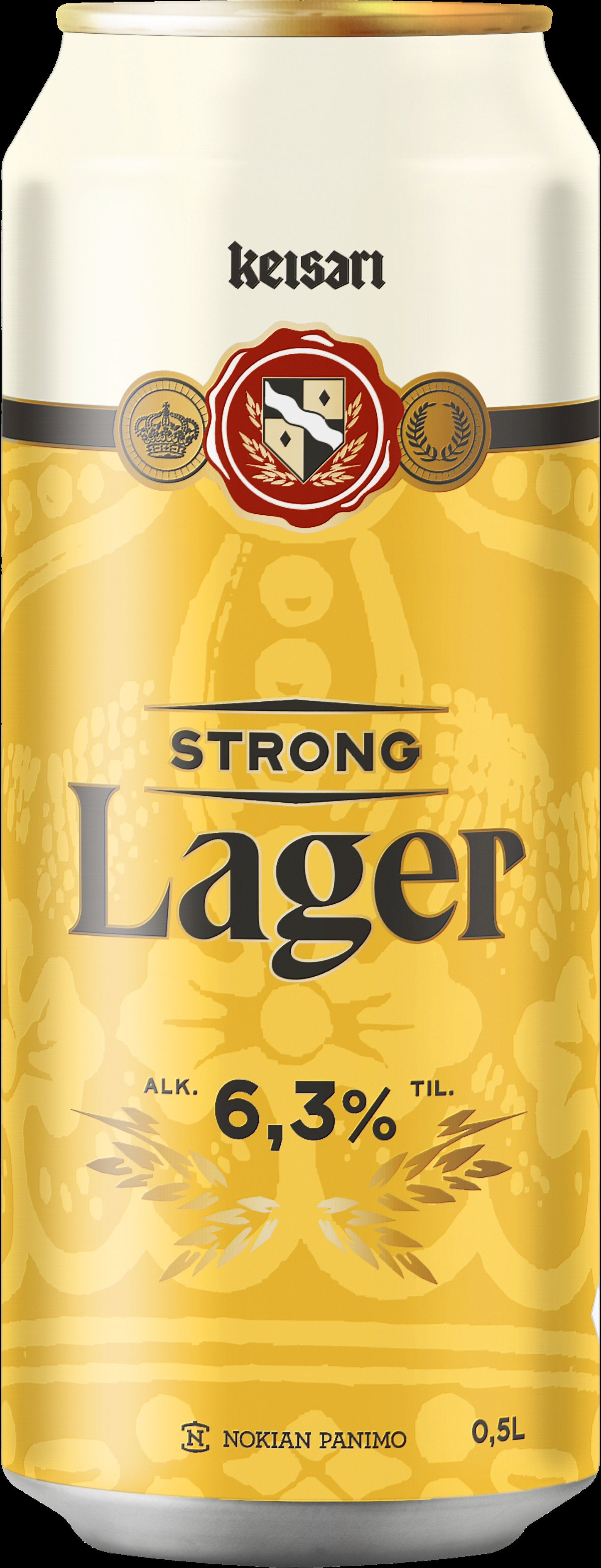 Keisari Strong Lager 6,3 à% 0,5l