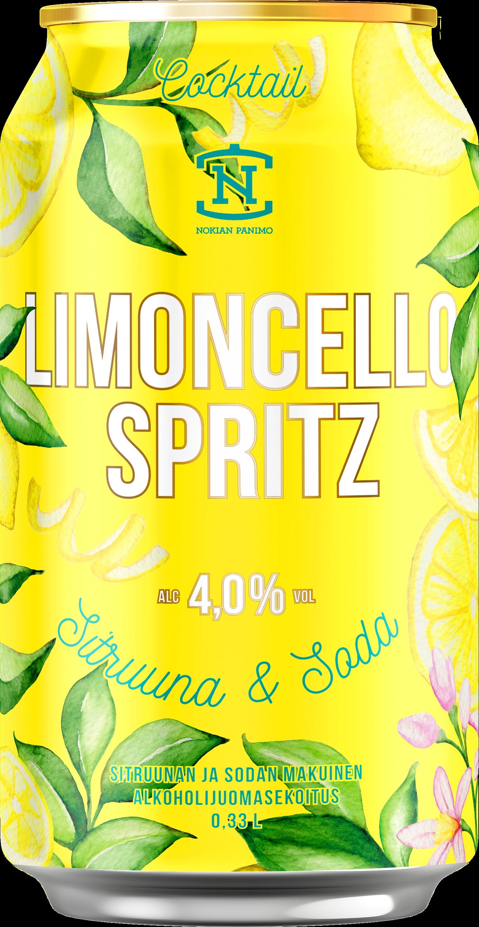 NP Cocktail Limoncello Spritz 4,0 til-% 0,33l