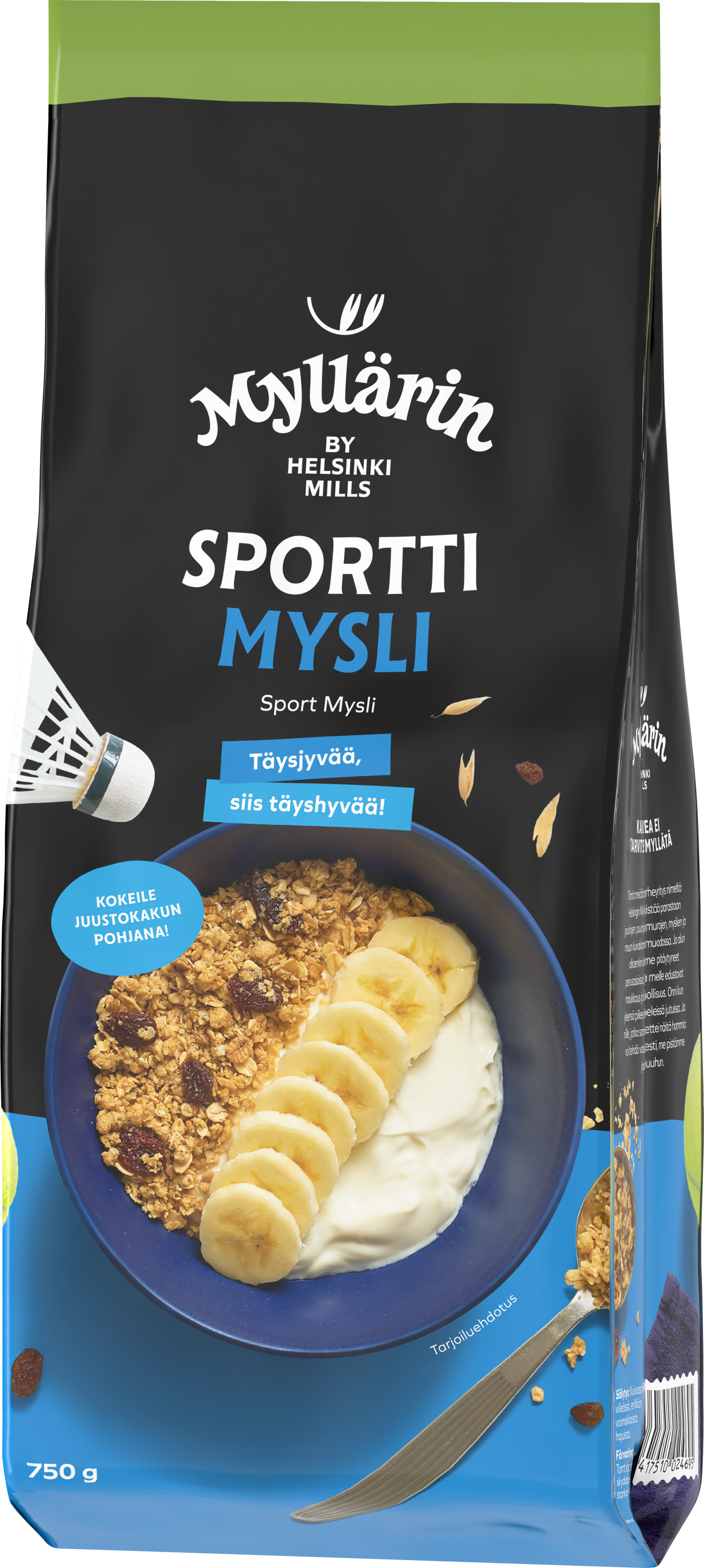 Myllärin Sportti Mysli 750 g