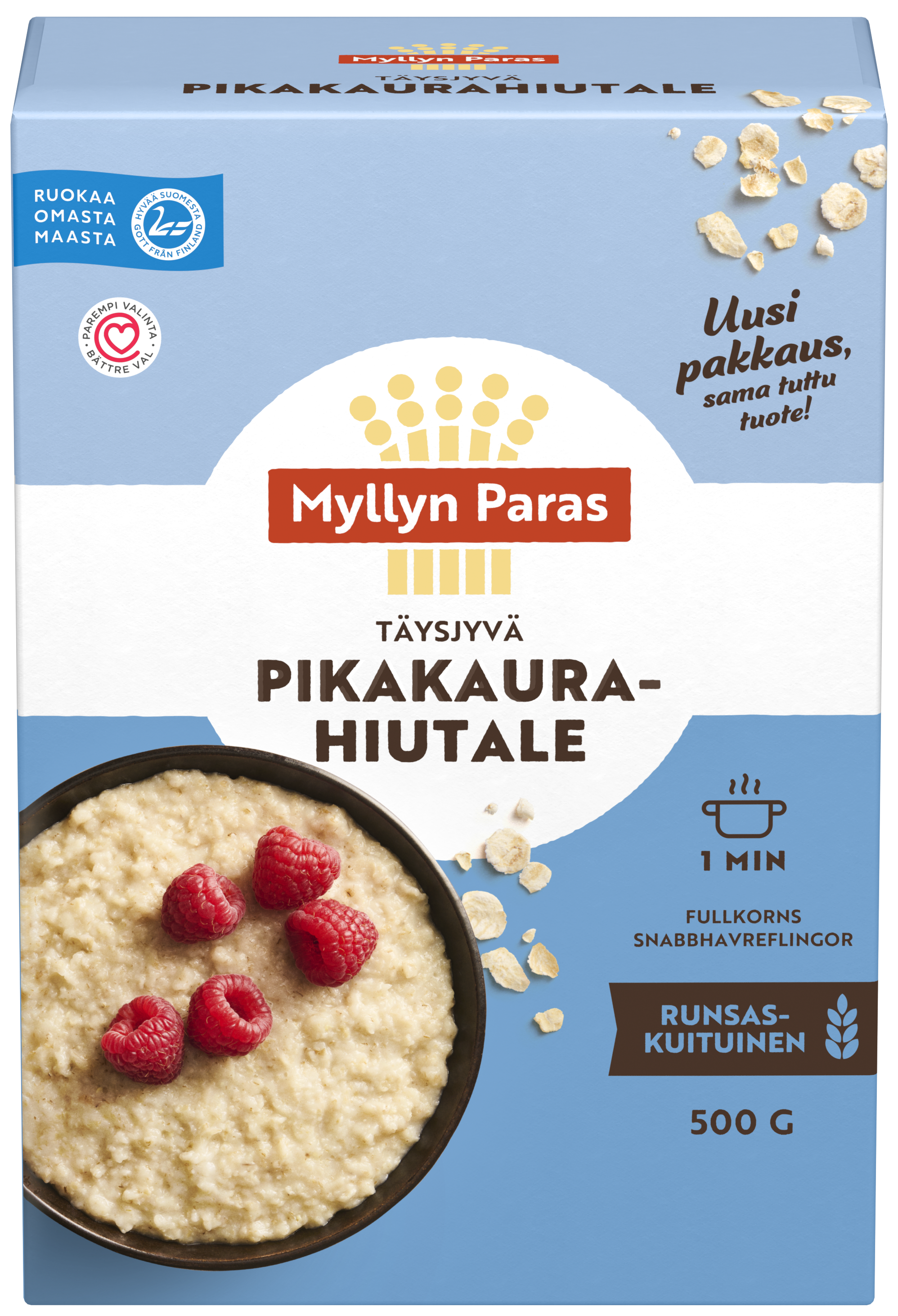 Myllyn Paras Pikakaurahiutale 500g Exports From Finland myllyn-paras-pikakaurahiutale-500g-exports-from-finland