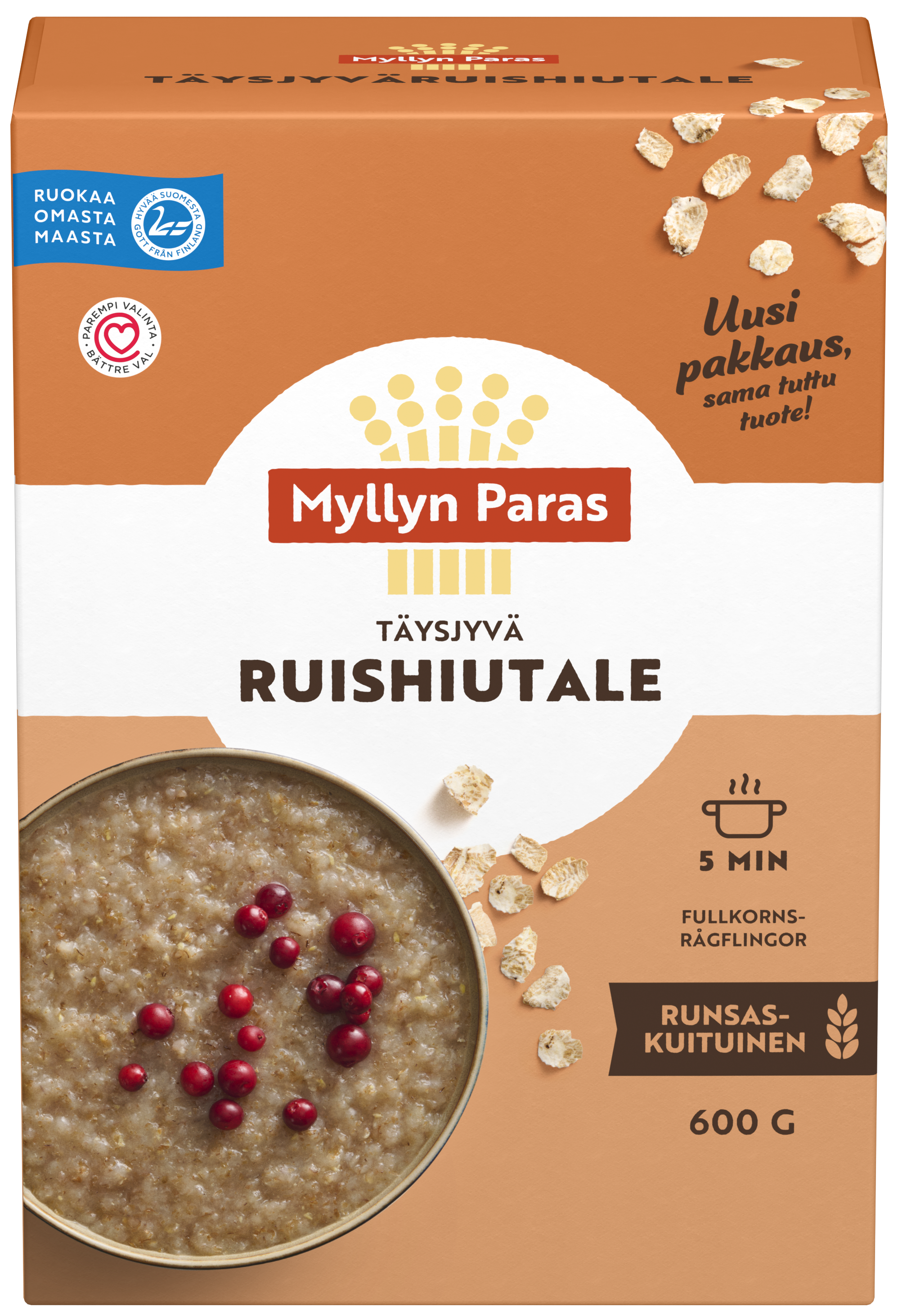 Myllyn Paras Ruishiutale 600 g