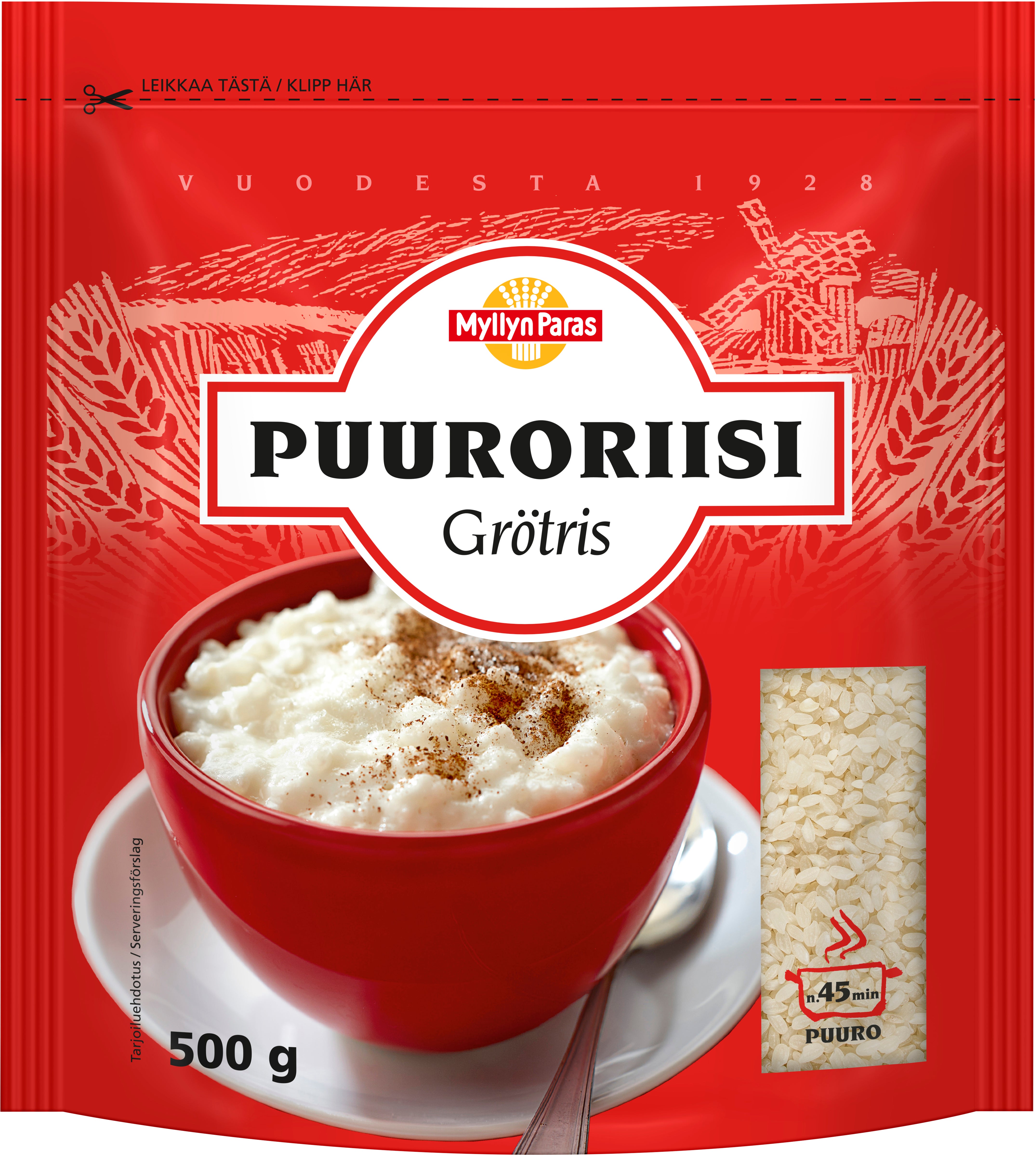 Myllyn Paras Puuroriisi 500g