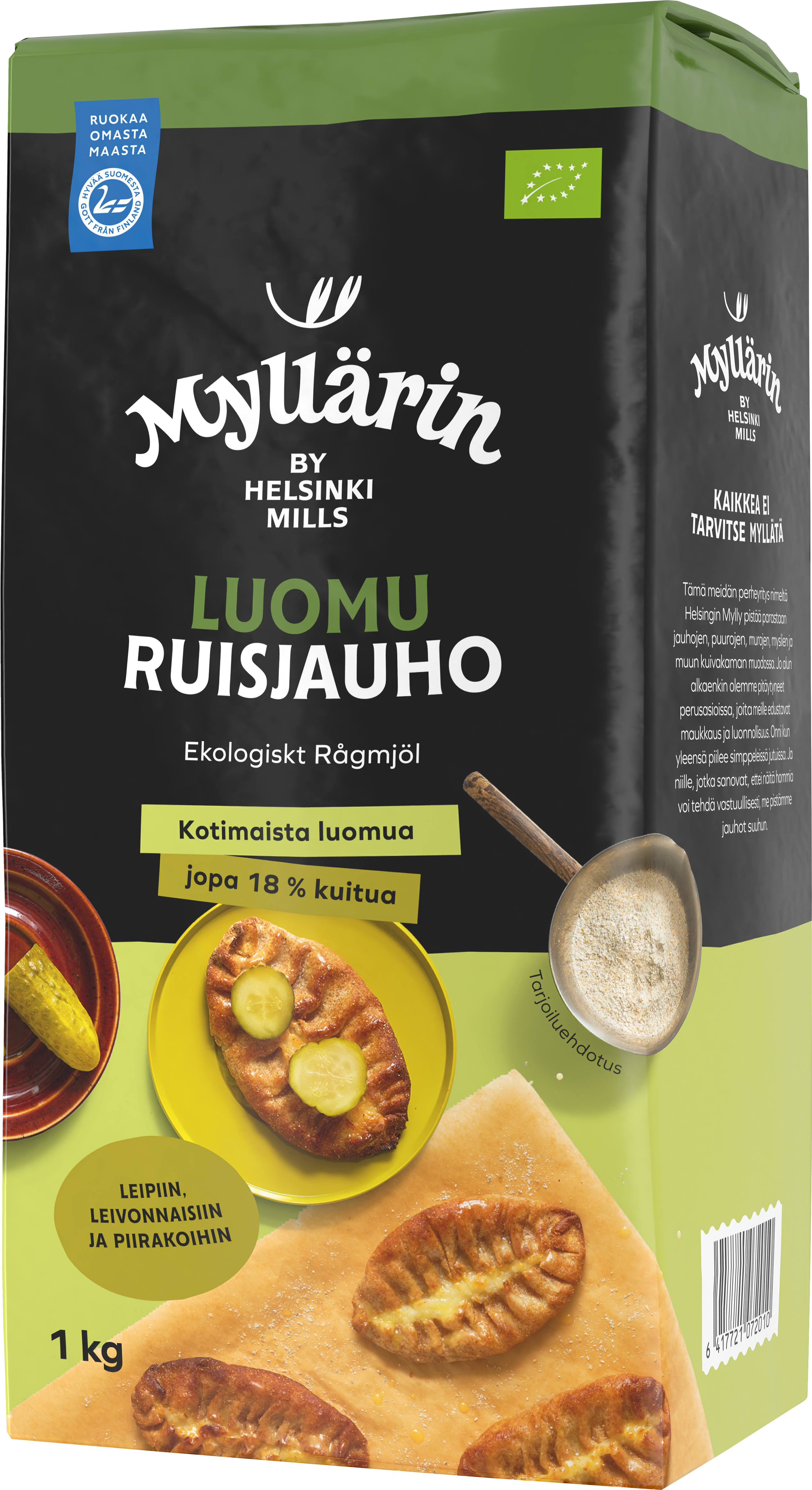 Myllärin Luomu Ruisjauho 1 kg