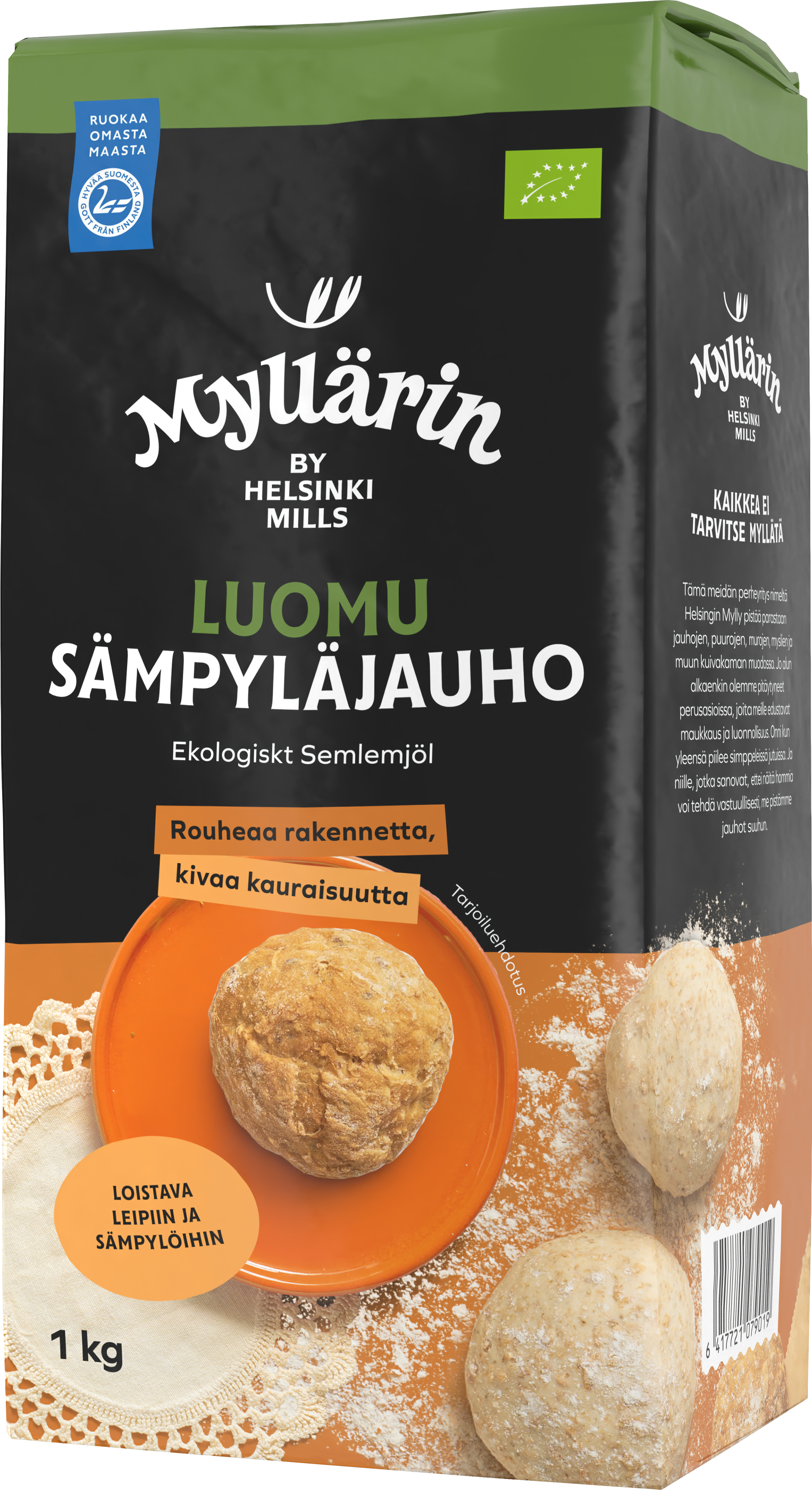 Myllärin Luomu Sämpyläjauho 1 kg