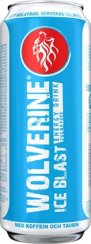Wolverine Ice Blast sokeriton energiajuoma 500ml